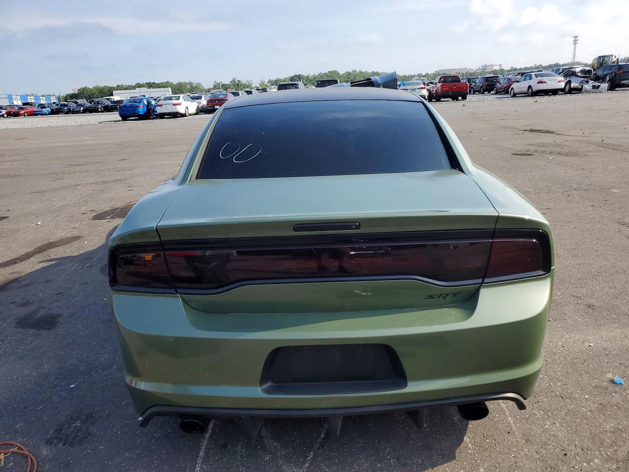 2014 Dodge Charger Se Green vin: 2C3CDXBG6EH129503