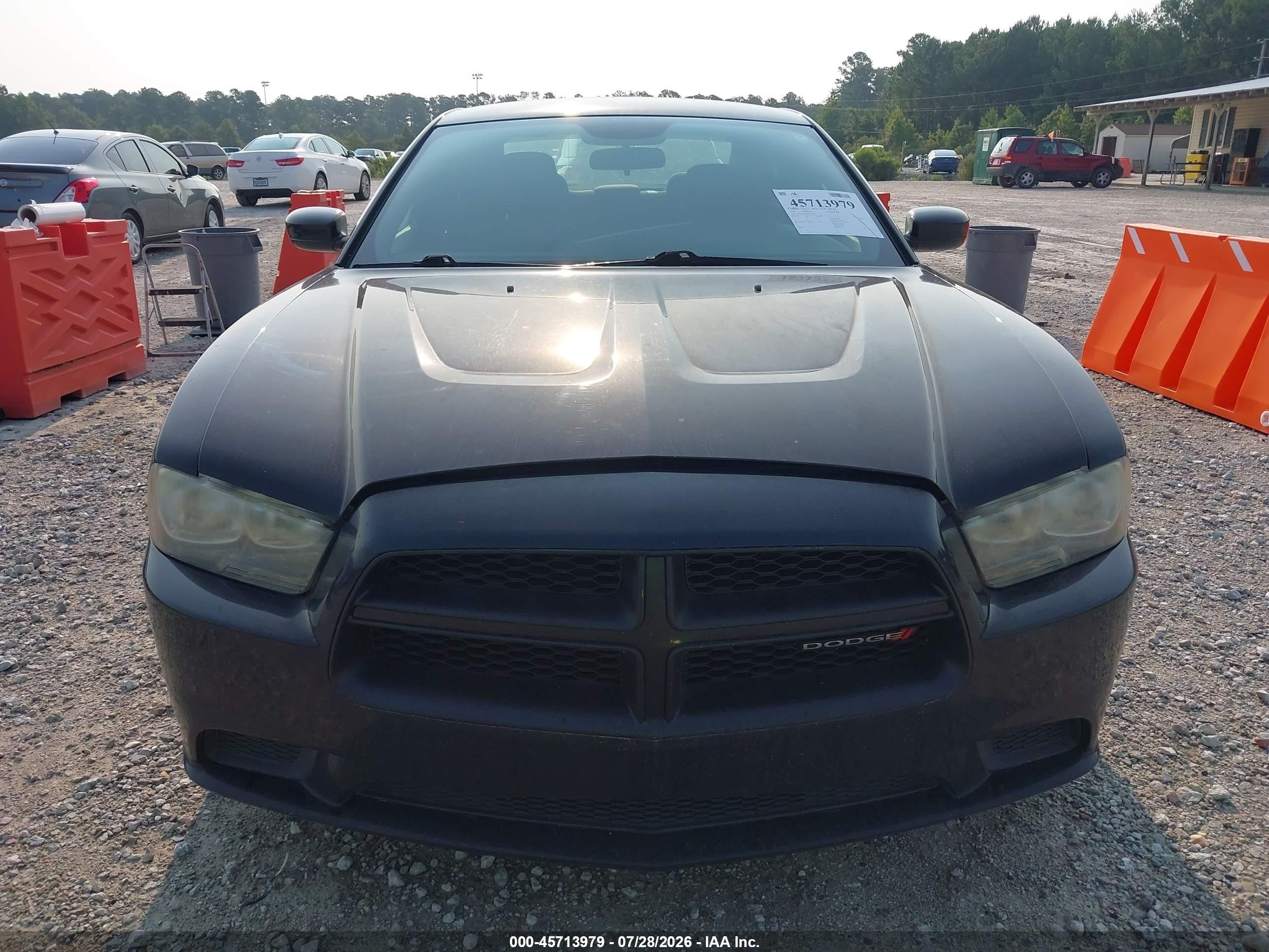 2014 Dodge Charger Se Black vin: 2C3CDXBG6EH130389