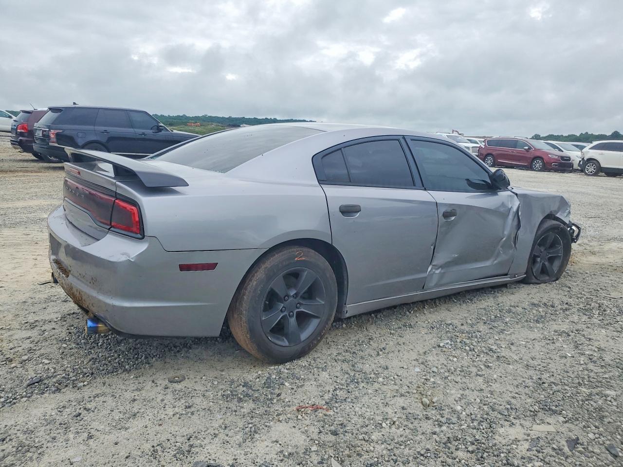 2014 Dodge Charger Se Gray vin: 2C3CDXBG6EH173050
