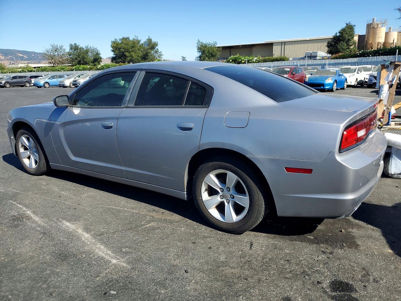 2014 Dodge Charger Se Серебряный vin: 2C3CDXBG6EH174621