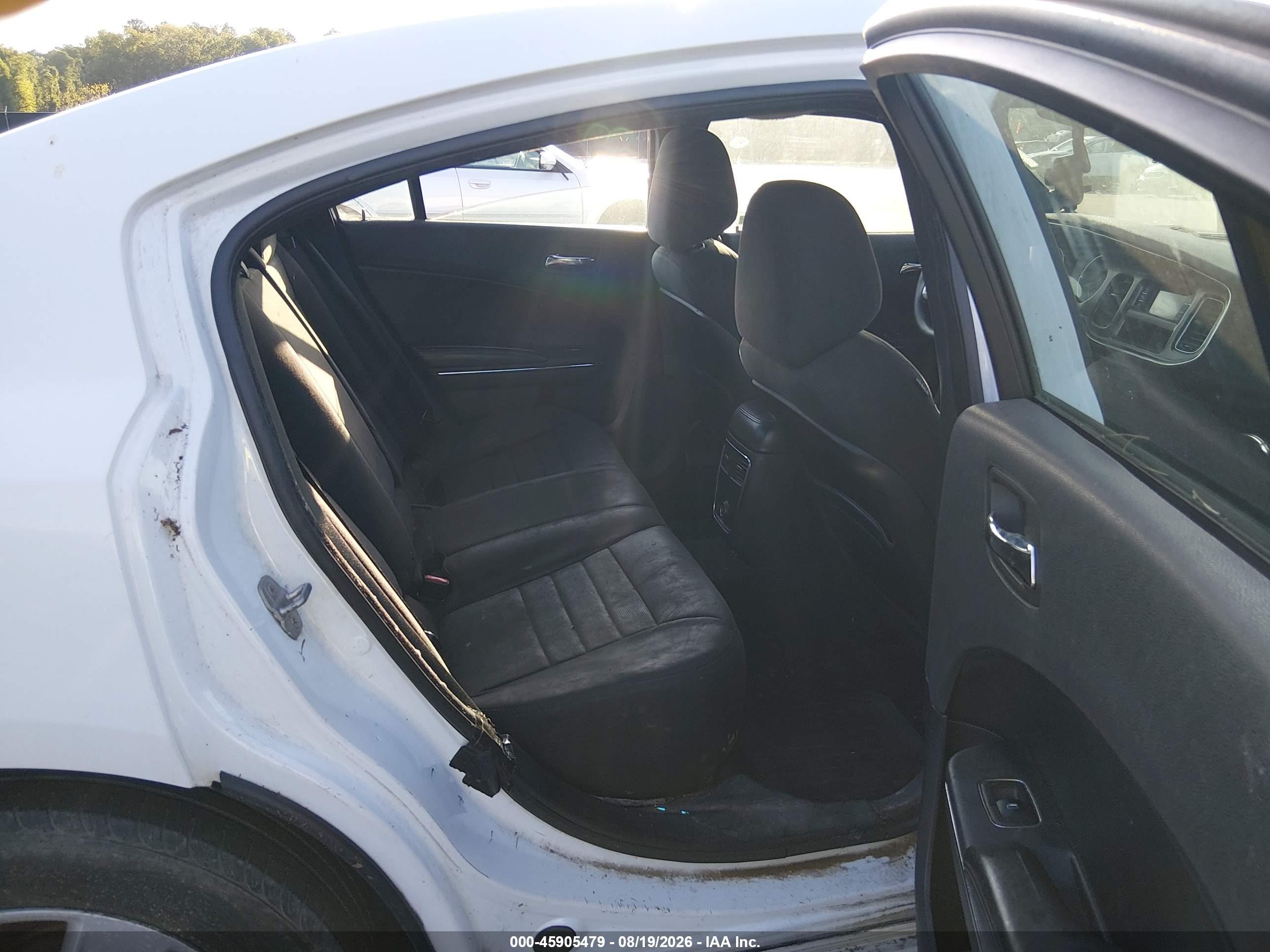 2014 Dodge Charger Se Белый vin: 2C3CDXBG6EH185120