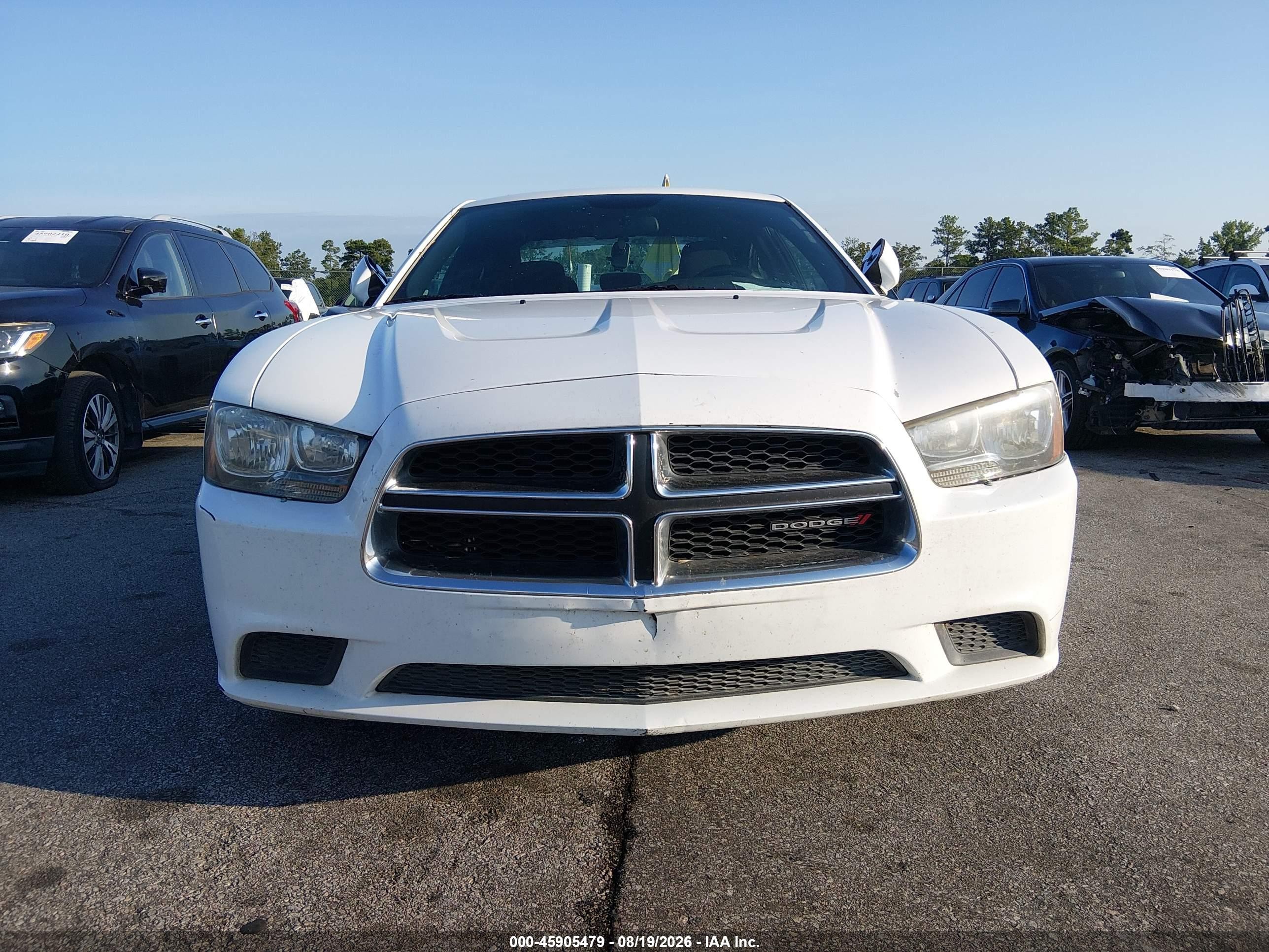 2014 Dodge Charger Se Белый vin: 2C3CDXBG6EH185120