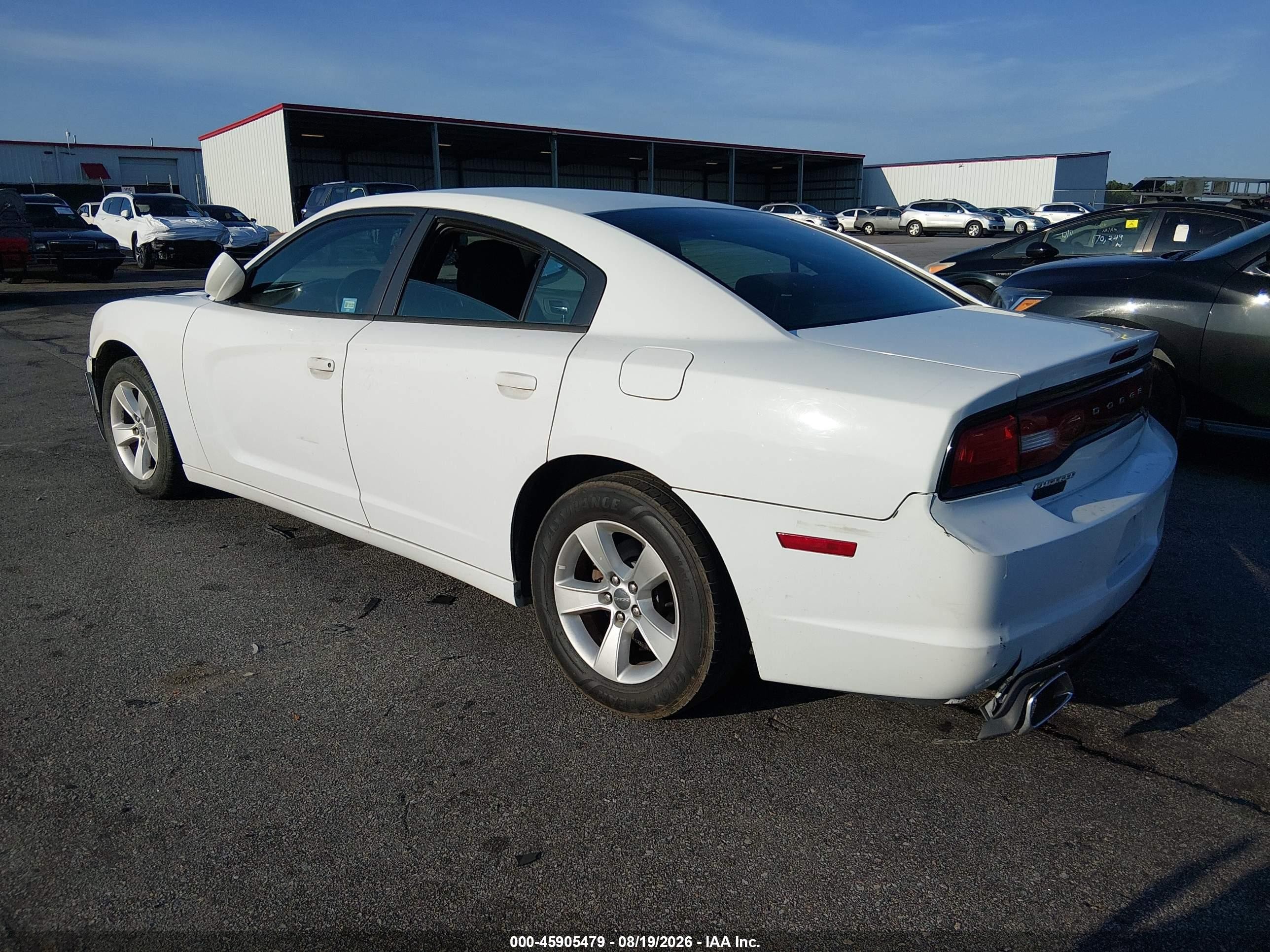 2014 Dodge Charger Se Белый vin: 2C3CDXBG6EH185120