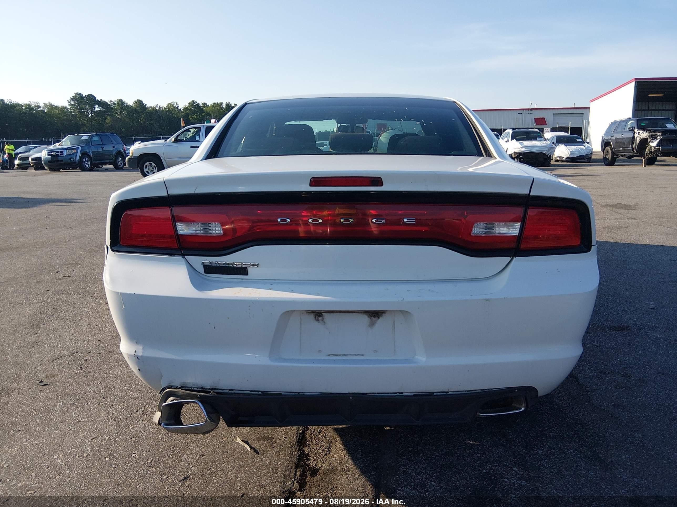 2014 Dodge Charger Se Белый vin: 2C3CDXBG6EH185120