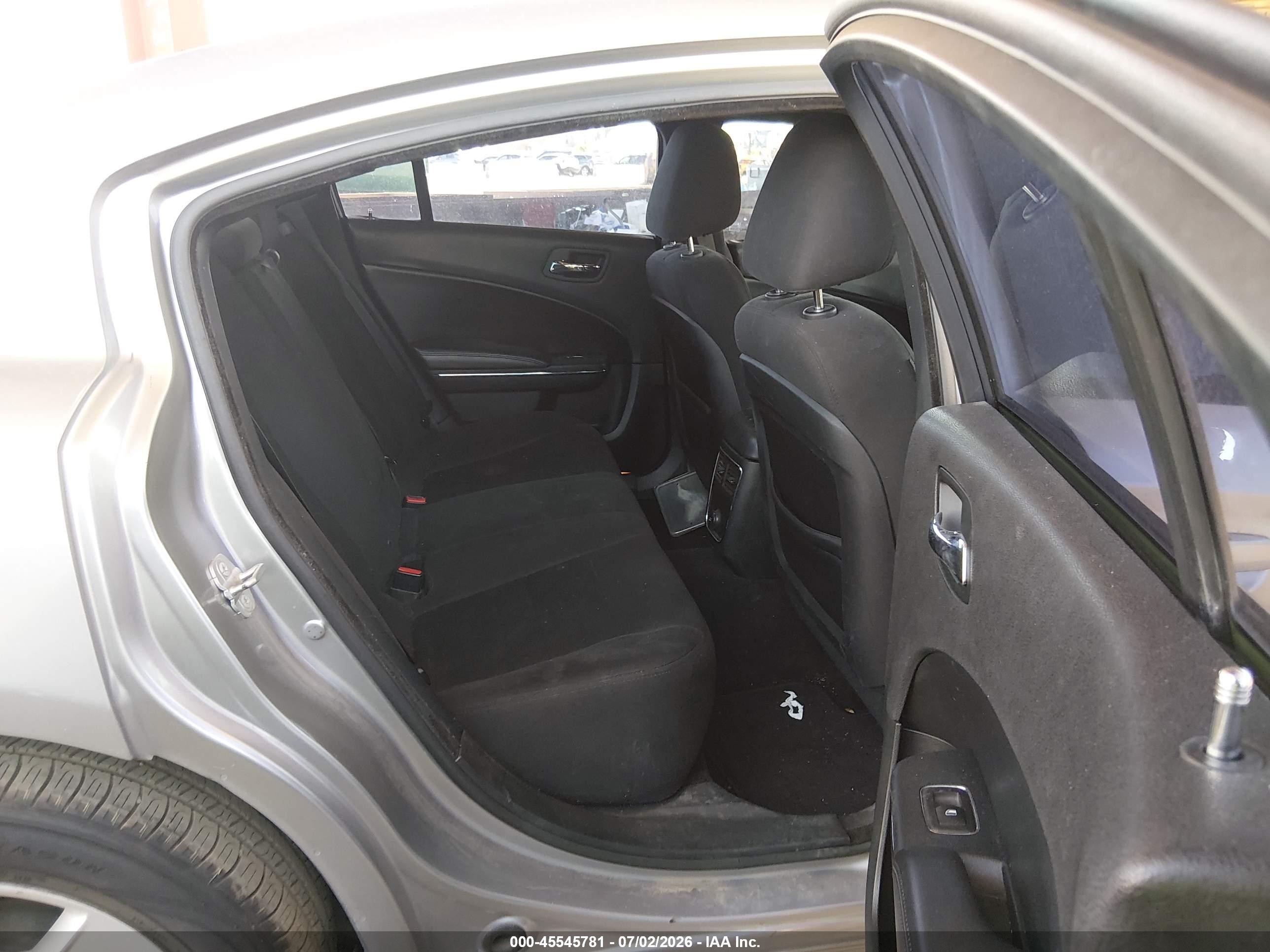 2014 Dodge Charger Se Silver vin: 2C3CDXBG6EH191760
