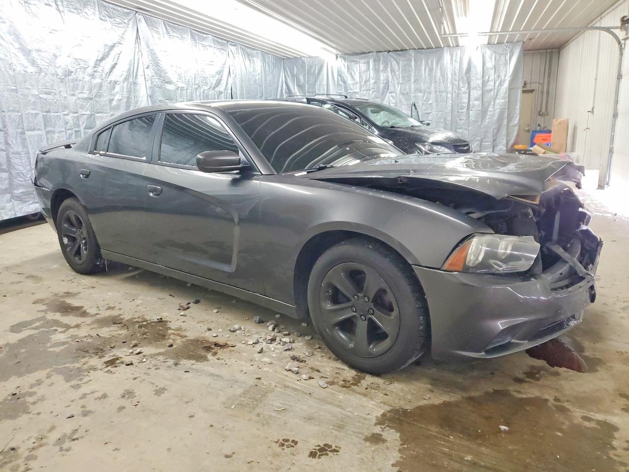 2014 Dodge Charger Se Серый vin: 2C3CDXBG6EH233246