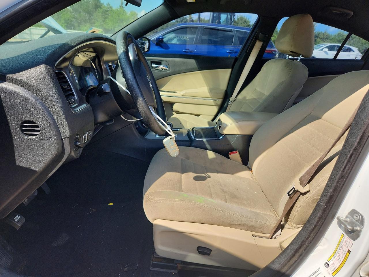 2014 Dodge Charger Se Белый vin: 2C3CDXBG6EH307863