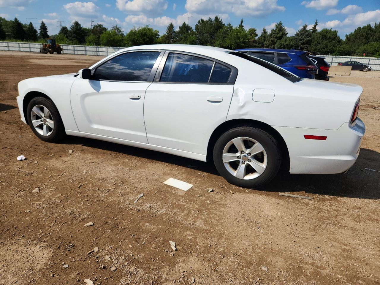 2014 Dodge Charger Se Белый vin: 2C3CDXBG6EH307863