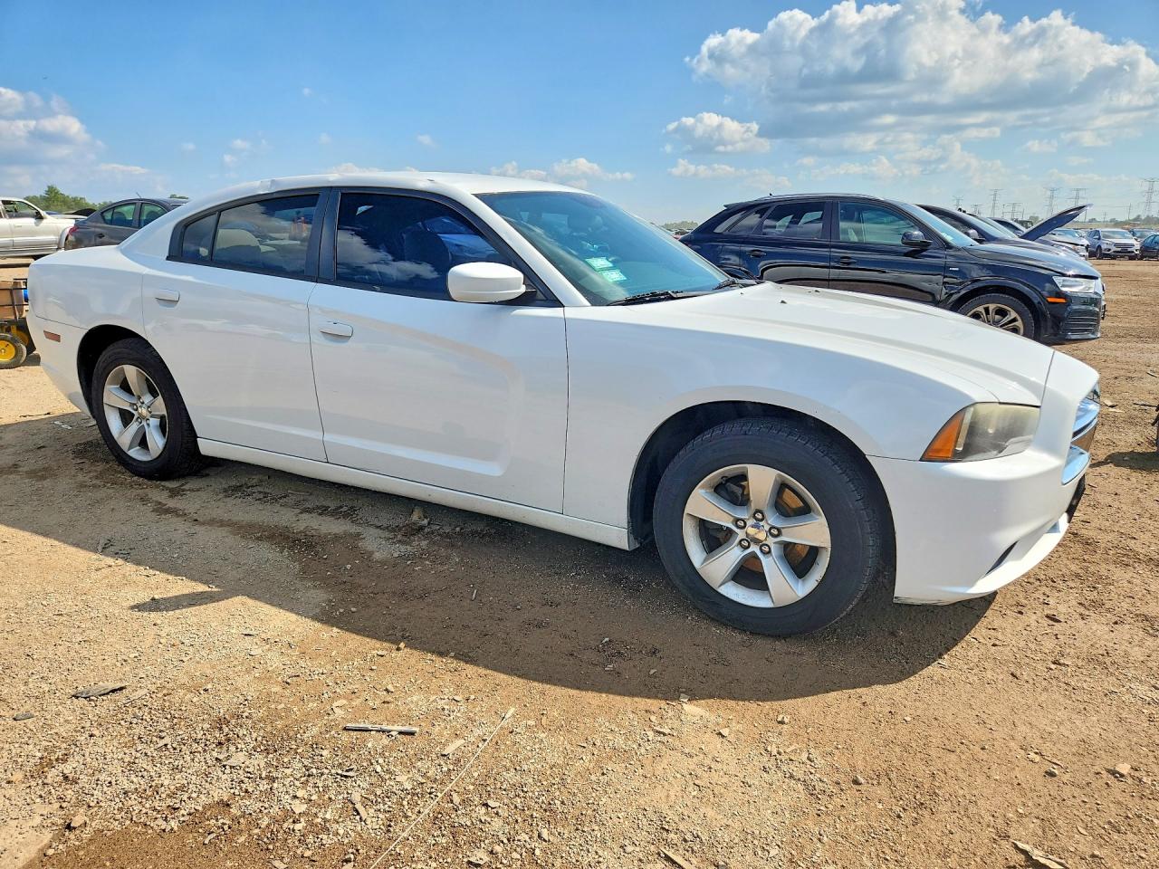 2014 Dodge Charger Se Белый vin: 2C3CDXBG6EH307863