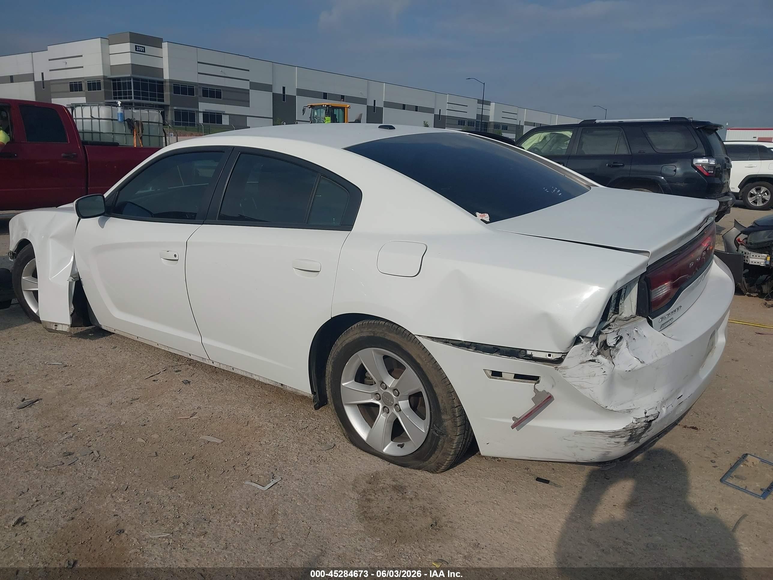 2014 Dodge Charger Se Белый vin: 2C3CDXBG6EH312156