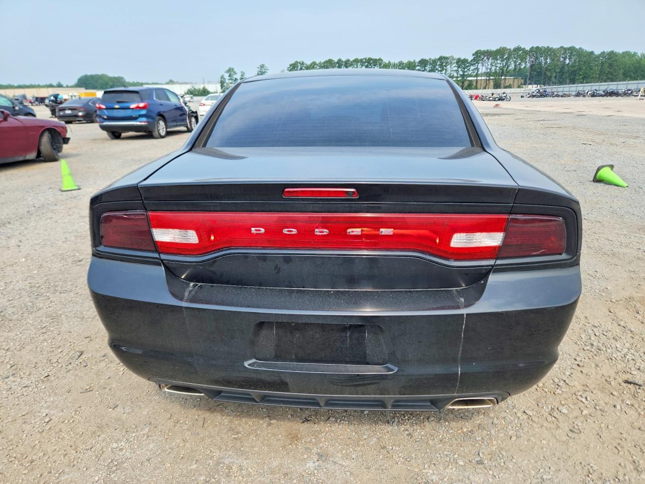 2014 Dodge Charger Se Black vin: 2C3CDXBG6EH342483
