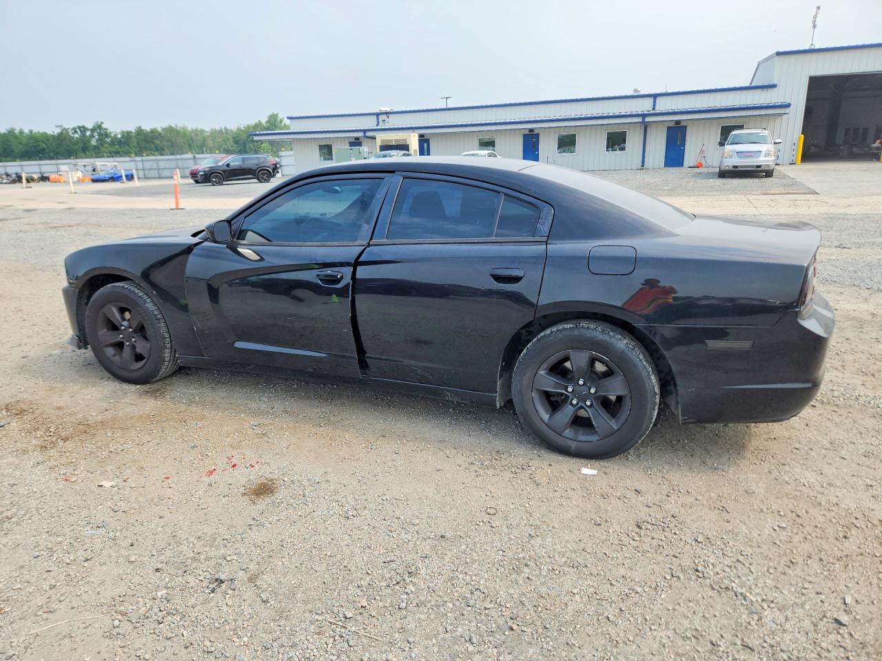 2014 Dodge Charger Se Black vin: 2C3CDXBG6EH342483