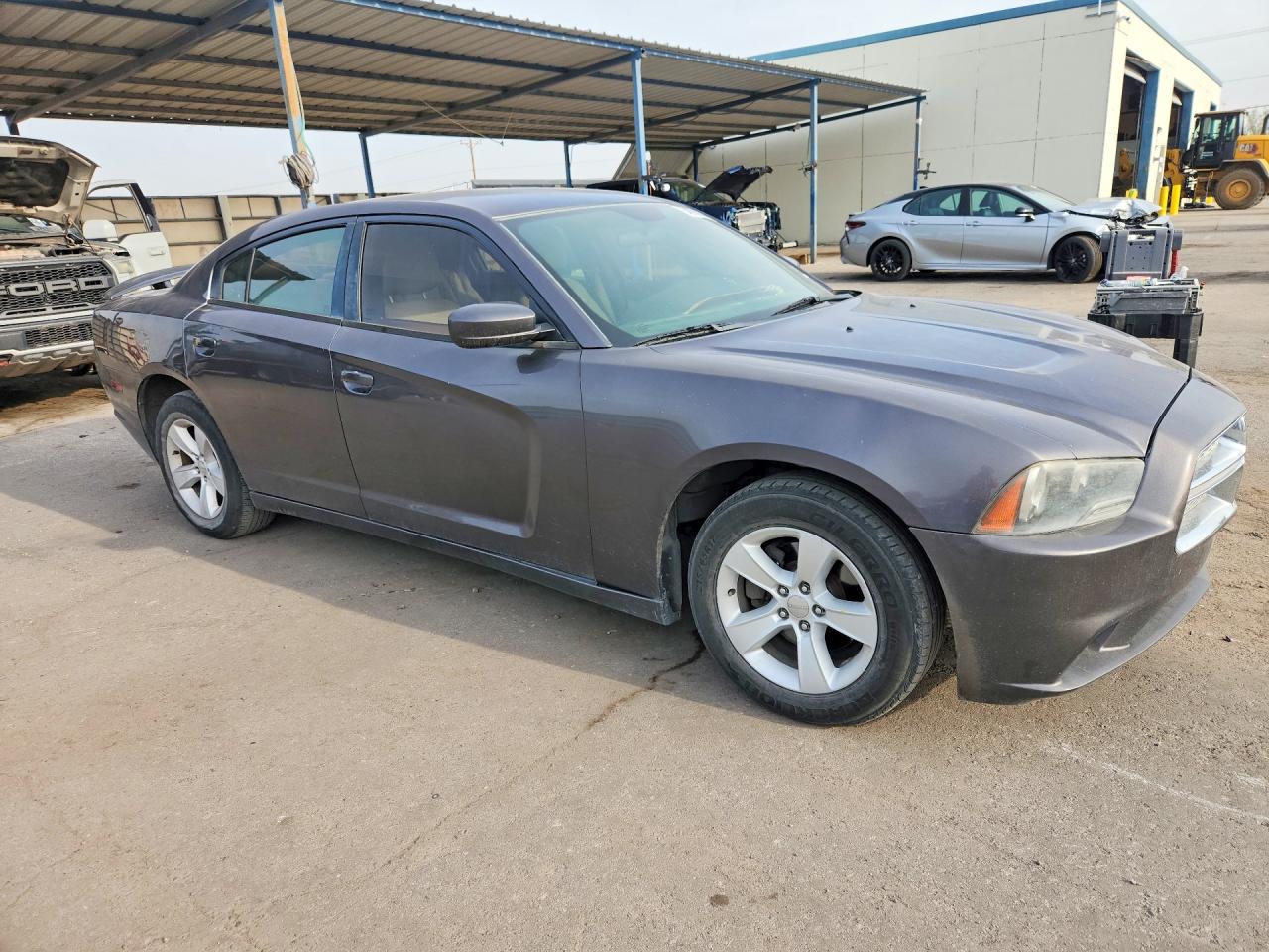 2014 Dodge Charger Se Gray vin: 2C3CDXBG6EH363611