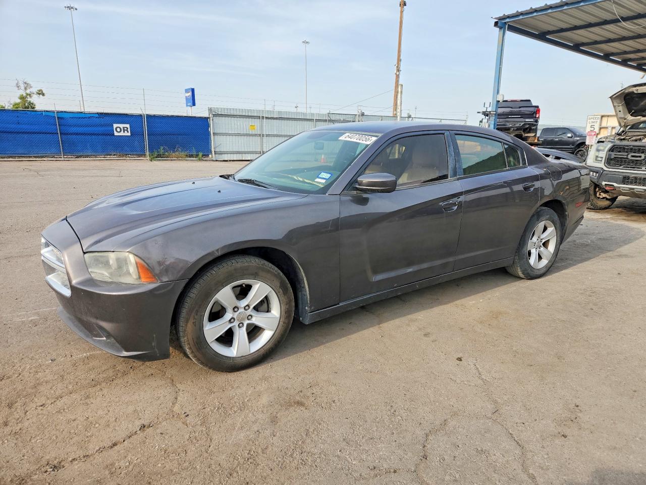 2014 Dodge Charger Se Gray vin: 2C3CDXBG6EH363611
