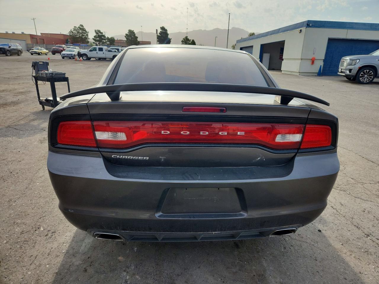 2014 Dodge Charger Se Gray vin: 2C3CDXBG6EH363611