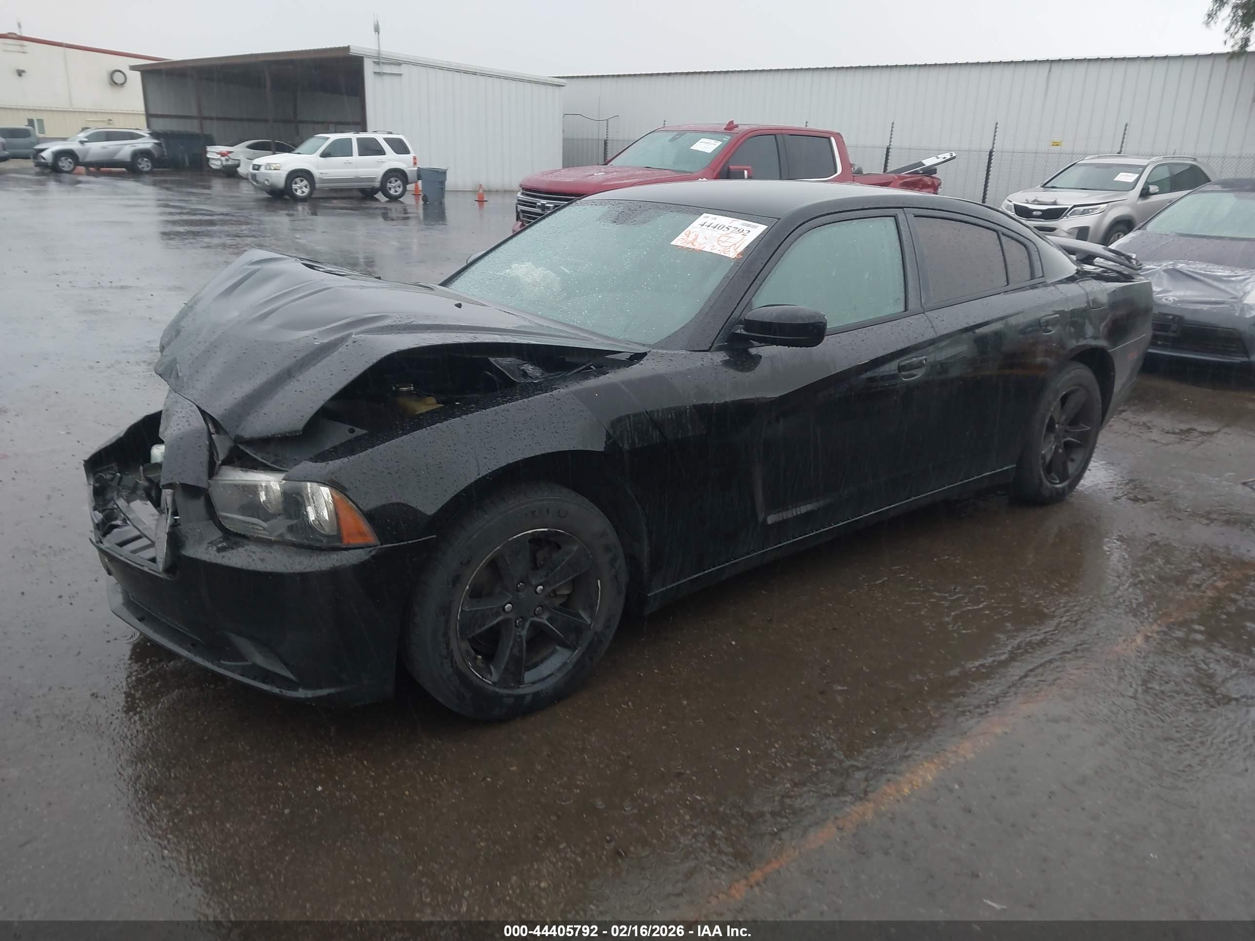 2014 Dodge Charger Se Black vin: 2C3CDXBG6EH370610