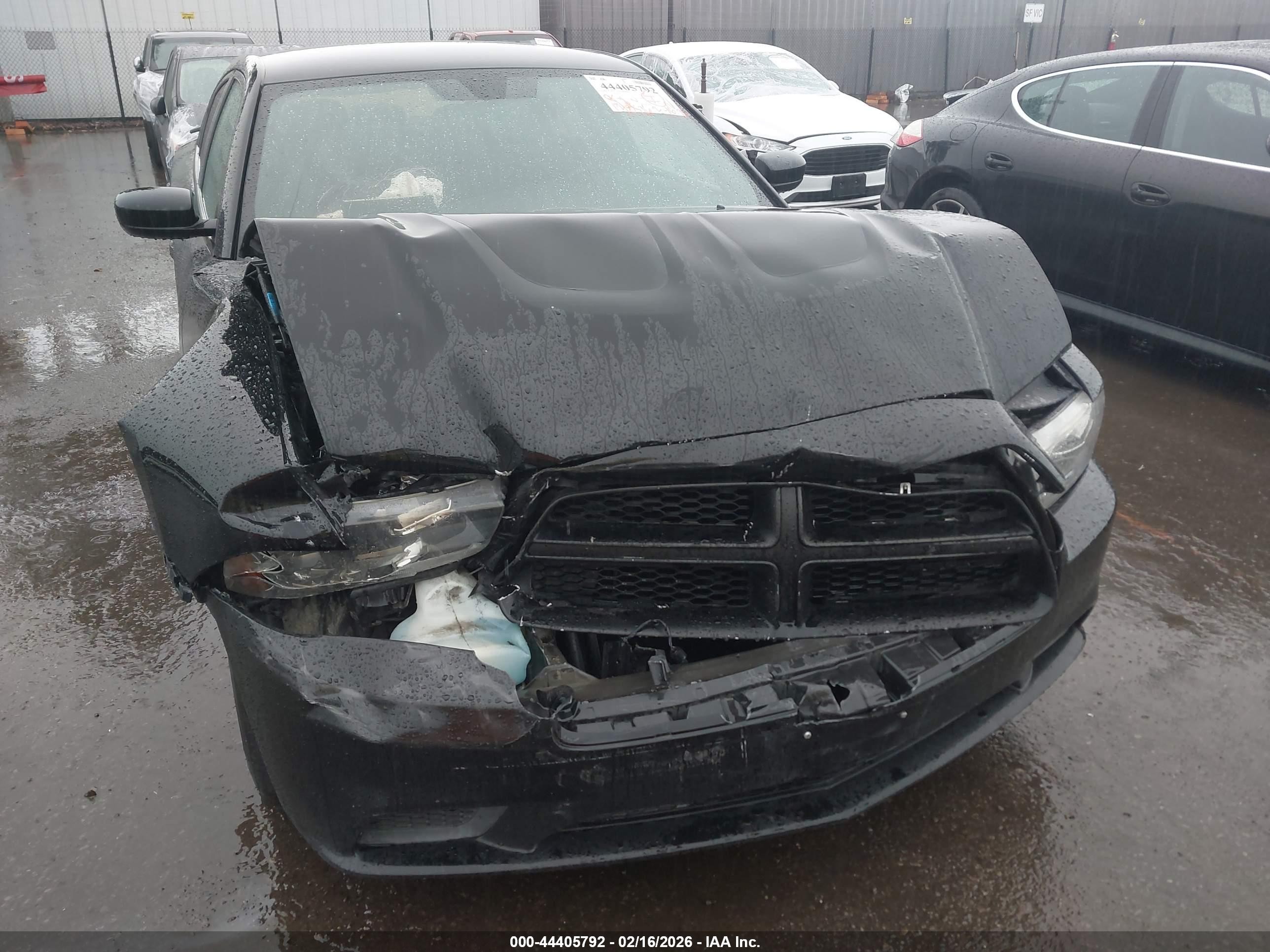 2014 Dodge Charger Se Black vin: 2C3CDXBG6EH370610