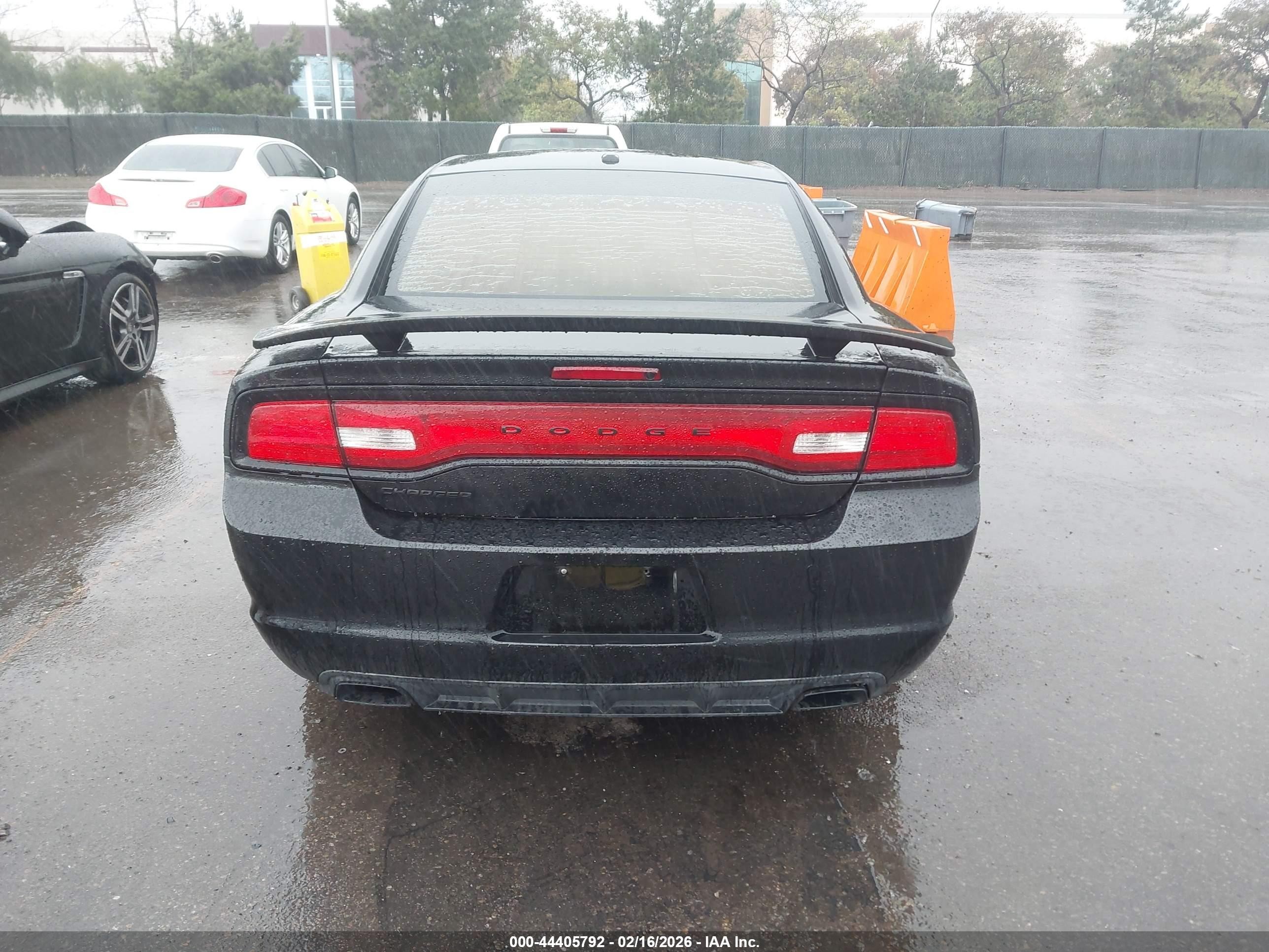 2014 Dodge Charger Se Black vin: 2C3CDXBG6EH370610