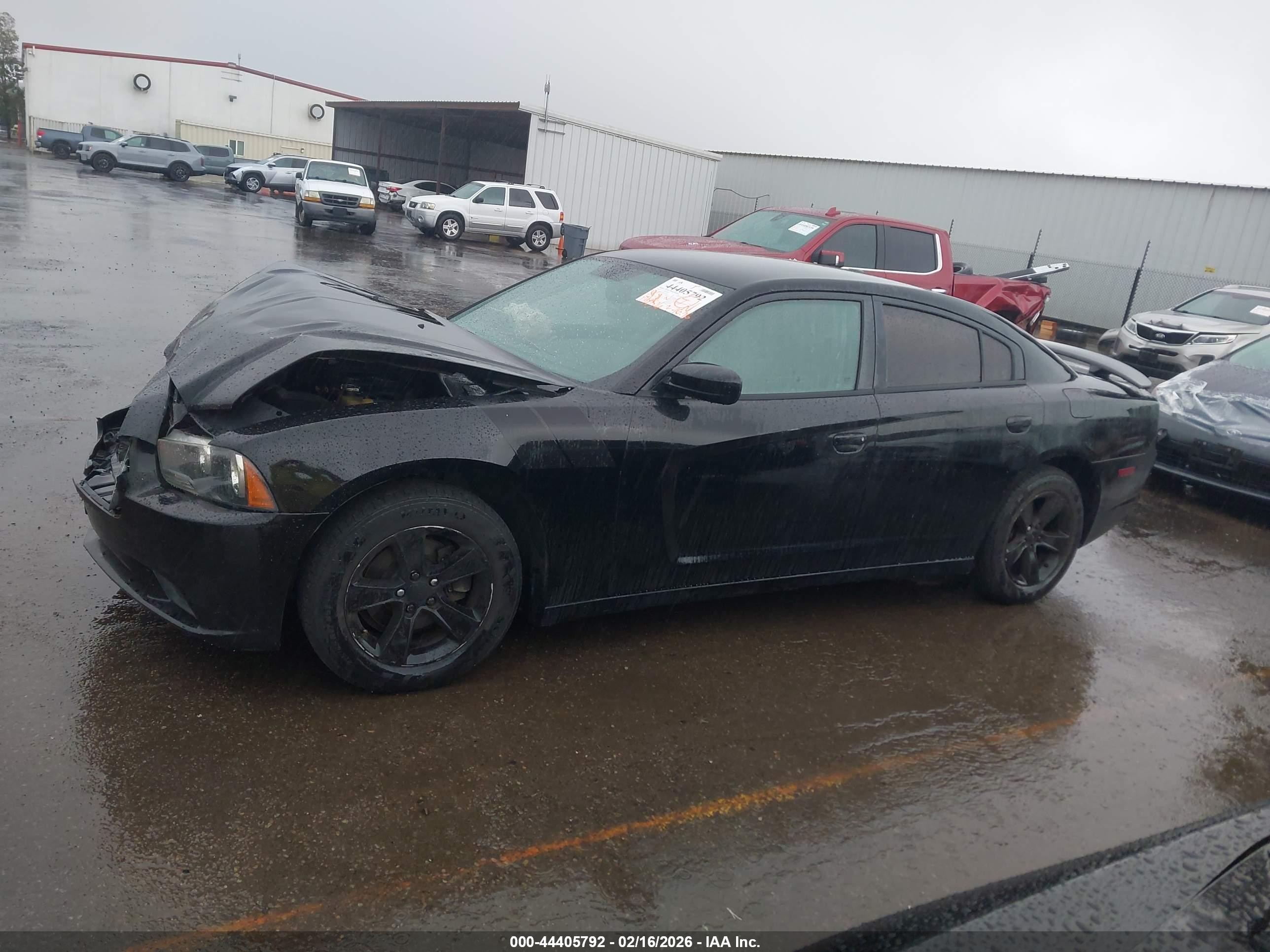 2014 Dodge Charger Se Black vin: 2C3CDXBG6EH370610