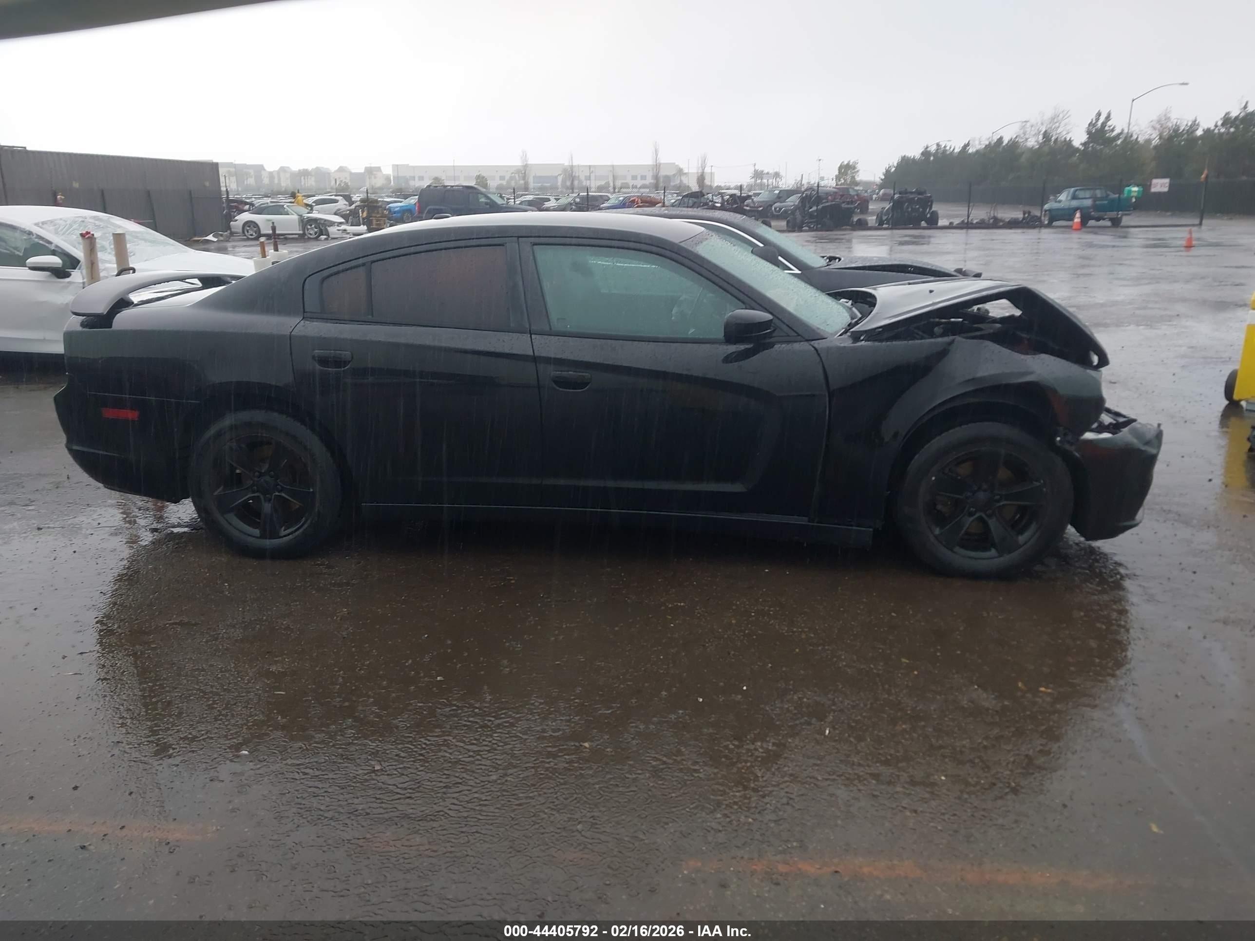 2014 Dodge Charger Se Black vin: 2C3CDXBG6EH370610