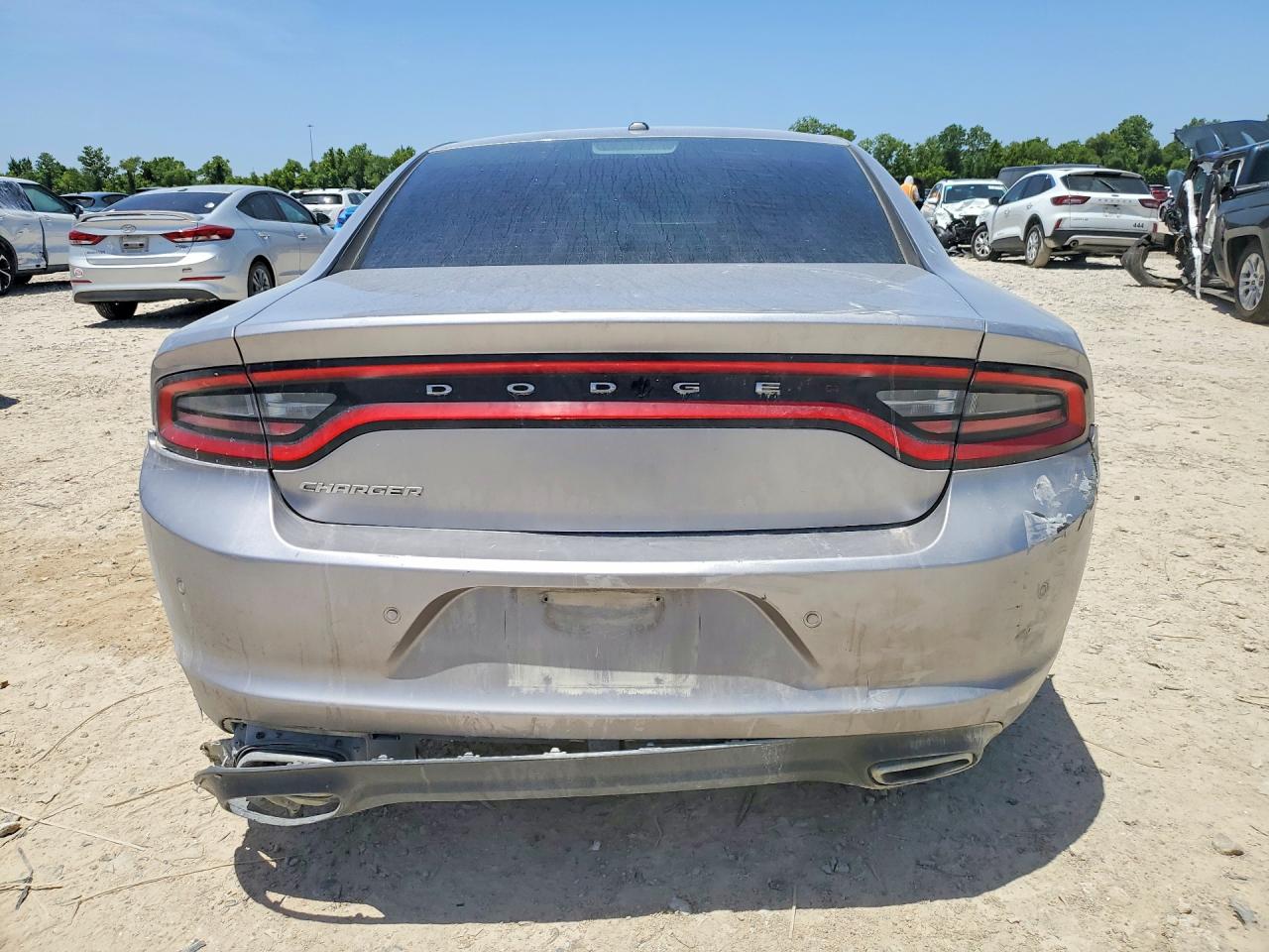 2015 Dodge Charger Se Silver vin: 2C3CDXBG6FH751388