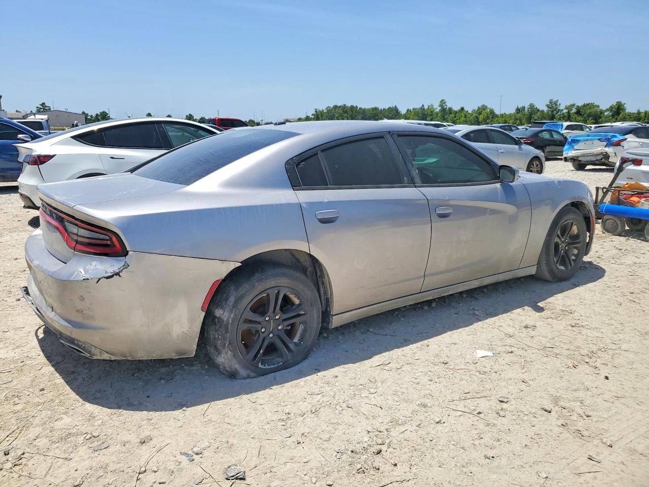2015 Dodge Charger Se Silver vin: 2C3CDXBG6FH751388