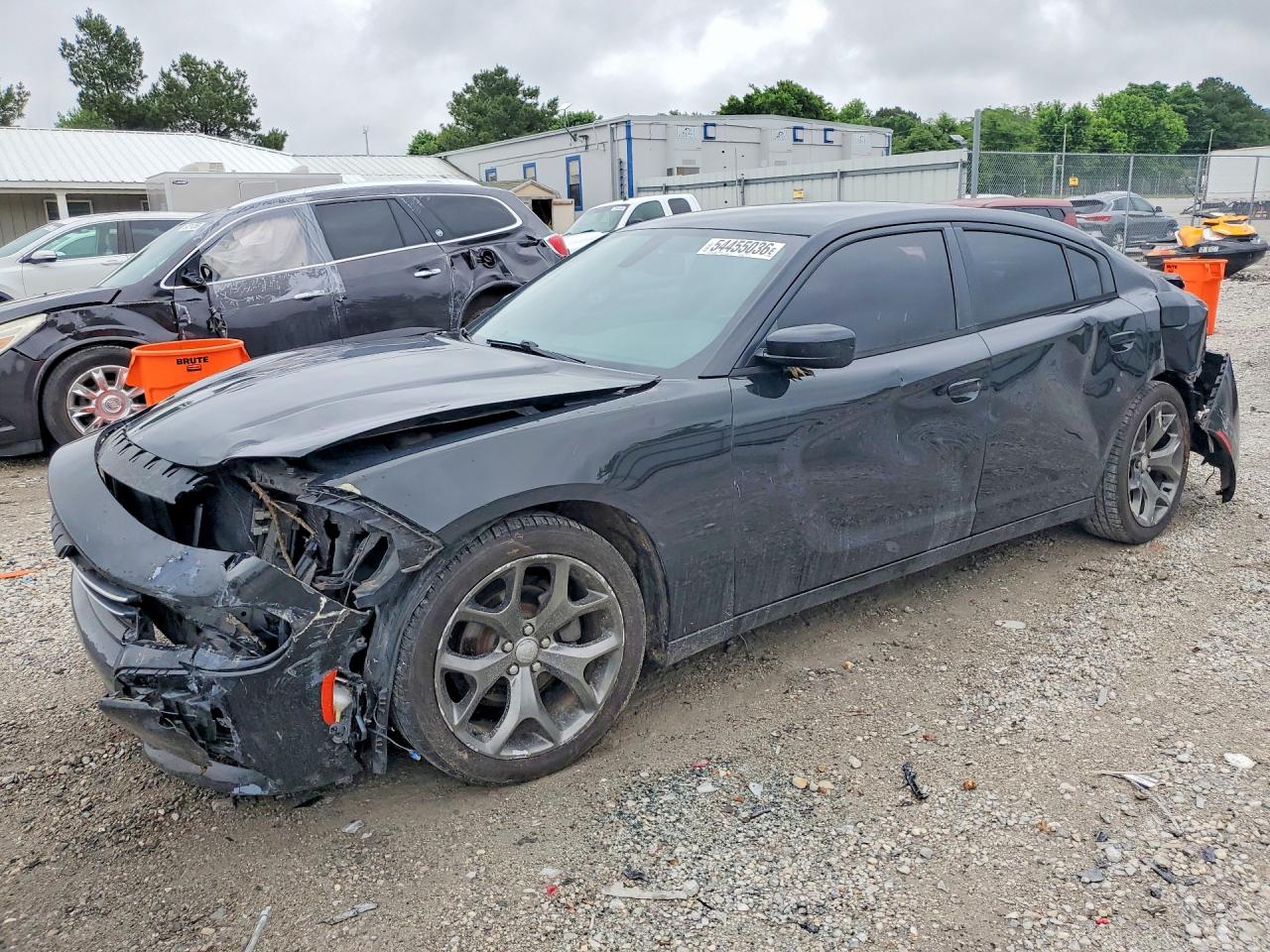 2015 Dodge Charger Se Black vin: 2C3CDXBG6FH771060
