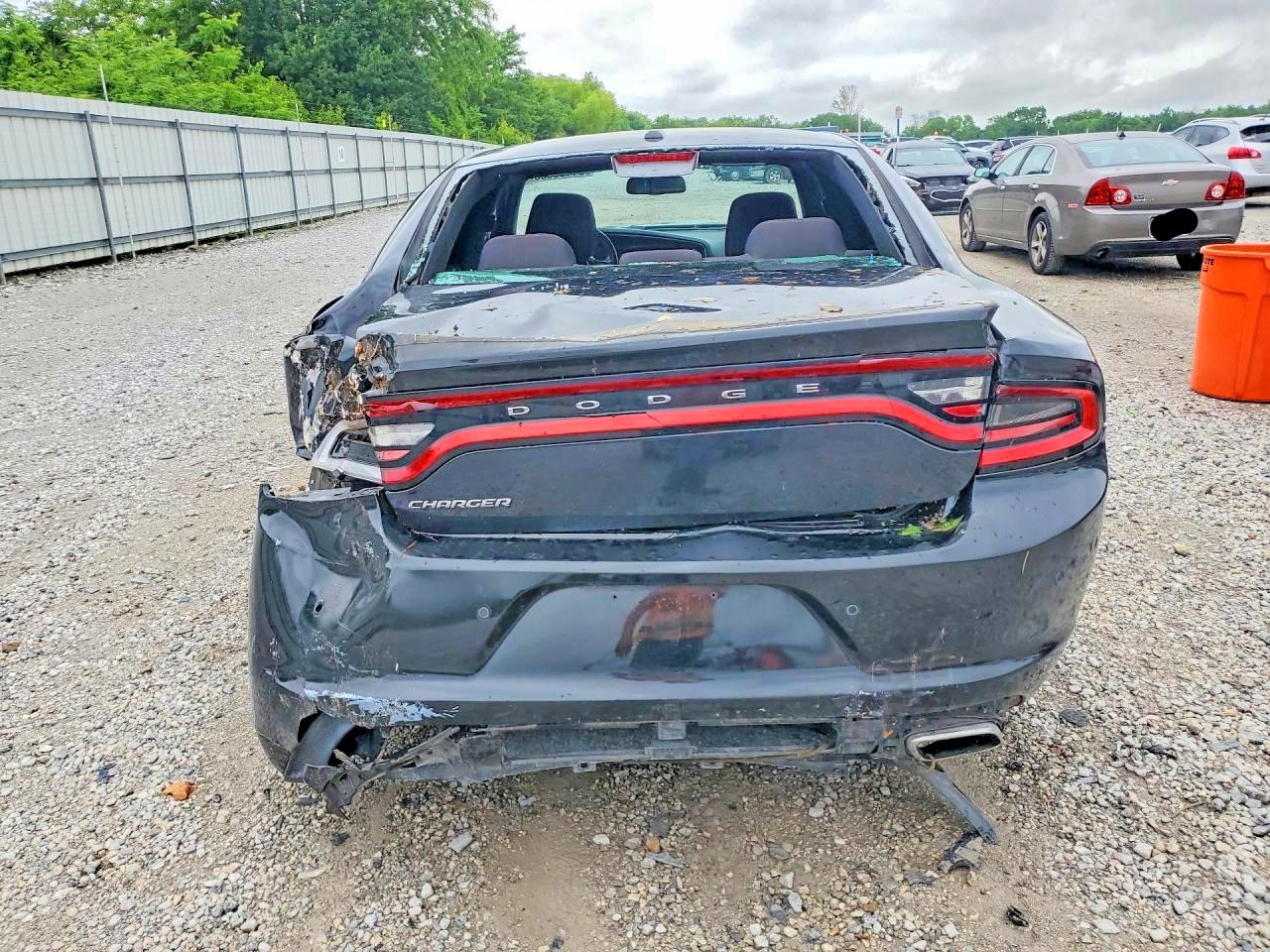 2015 Dodge Charger Se Black vin: 2C3CDXBG6FH771060