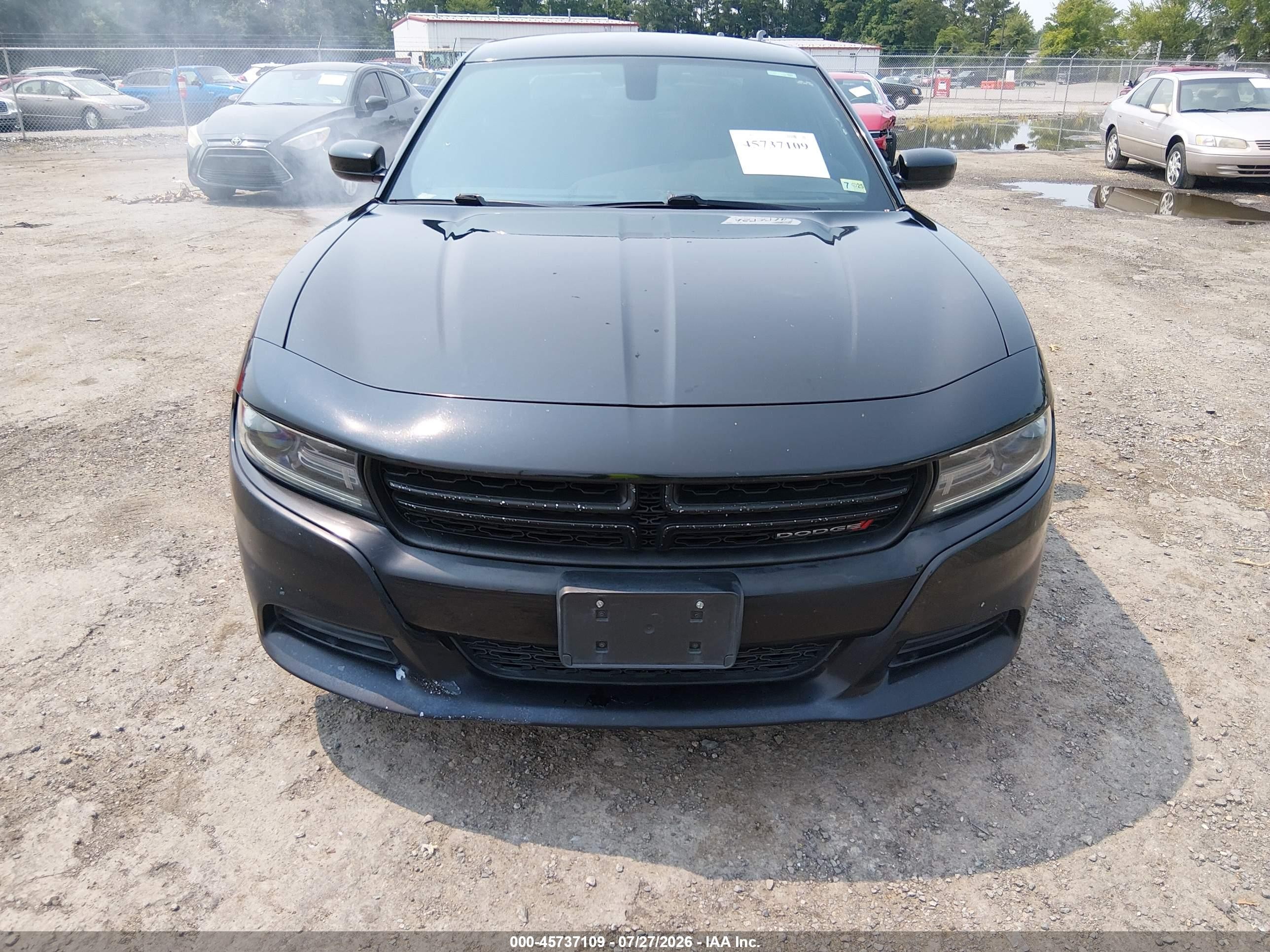 2015 Dodge Charger Se Black vin: 2C3CDXBG6FH776484