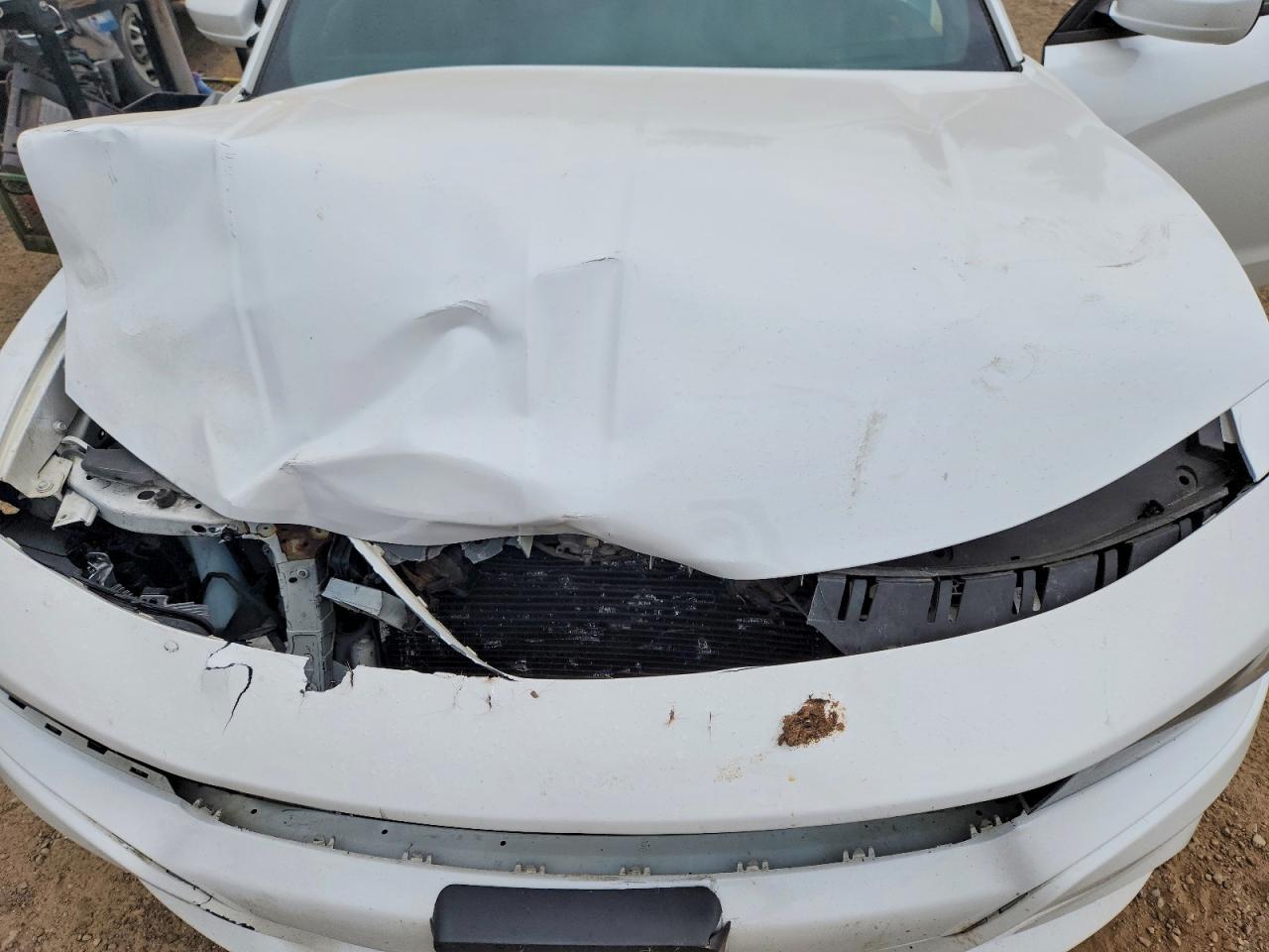 2015 Dodge Charger Se White vin: 2C3CDXBG6FH798985