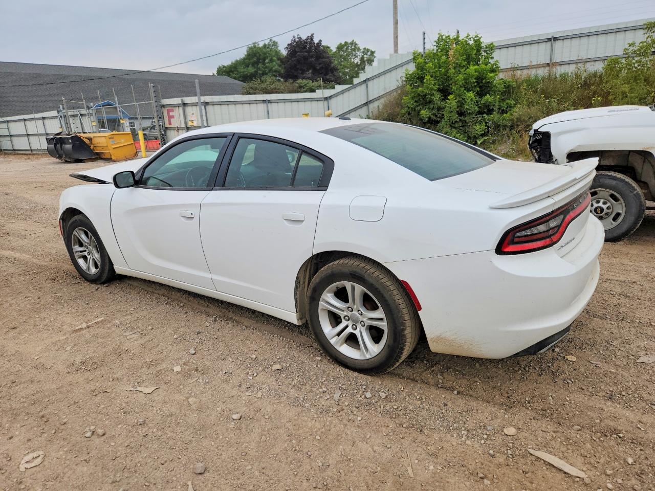 2015 Dodge Charger Se White vin: 2C3CDXBG6FH798985