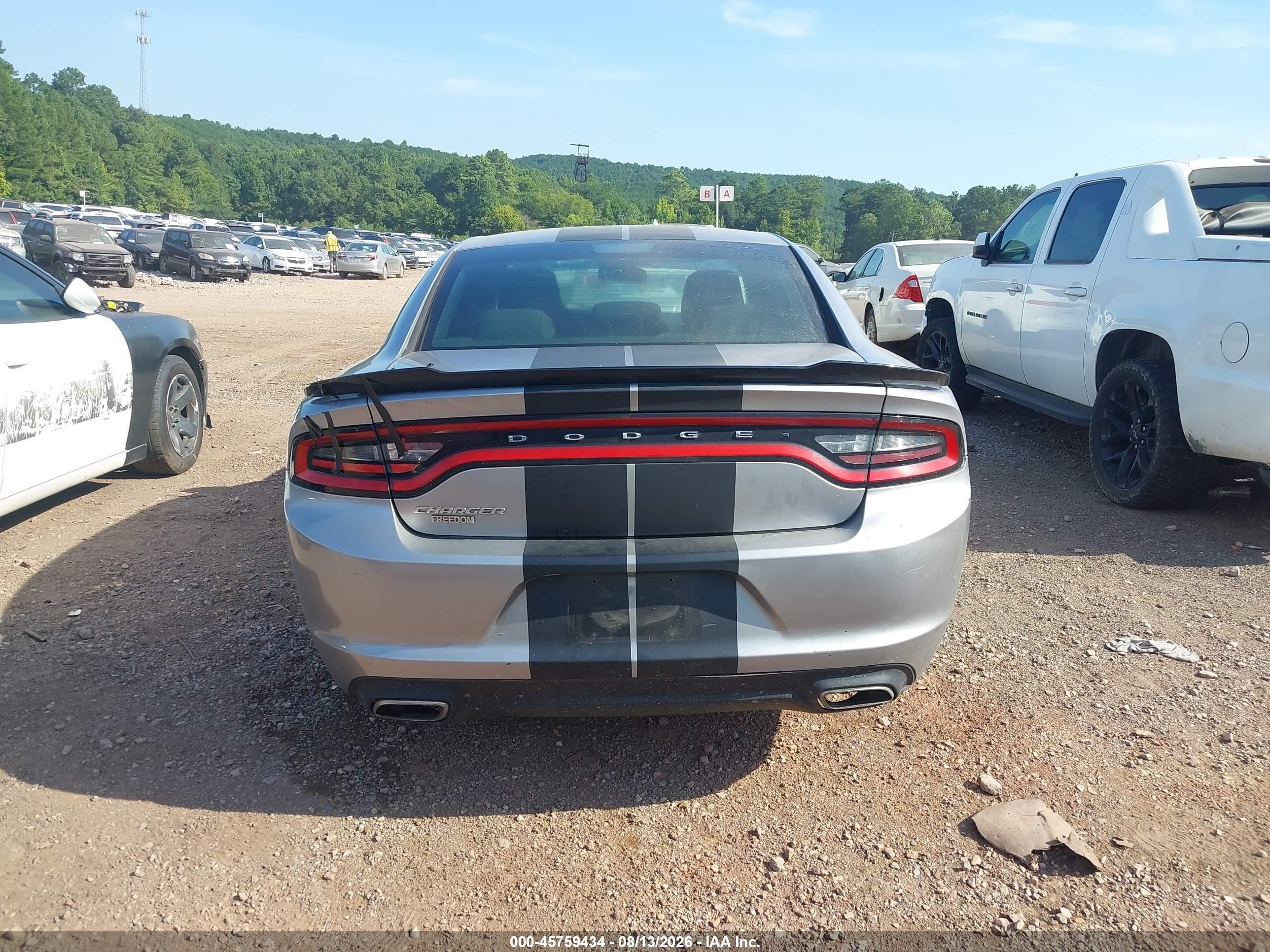 2015 Dodge Charger Se Gray vin: 2C3CDXBG6FH848137