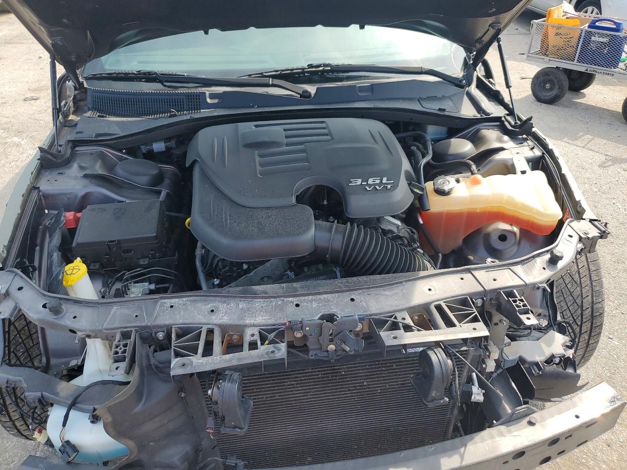 2019 Dodge Charger Sxt Gray vin: 2C3CDXBG6KH598795