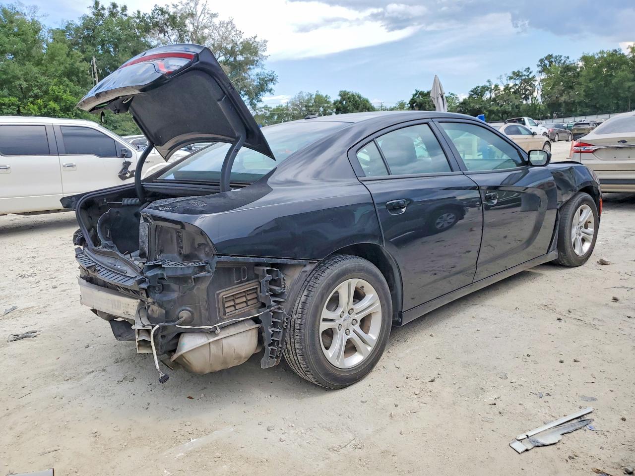 2021 Dodge Charger Sxt Black vin: 2C3CDXBG6MH624623