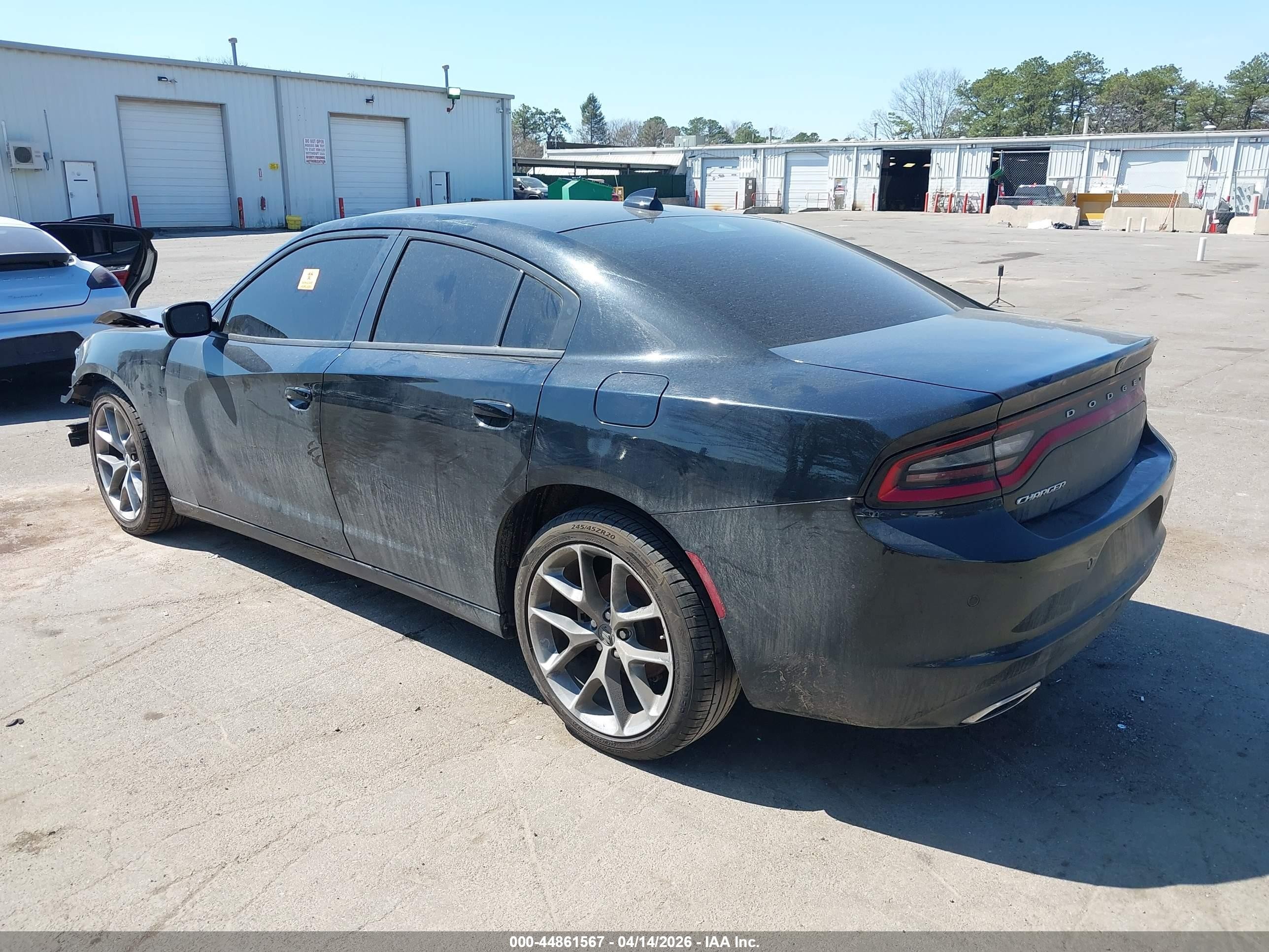 2022 Dodge Charger Sxt Rwd Black vin: 2C3CDXBG6NH178653