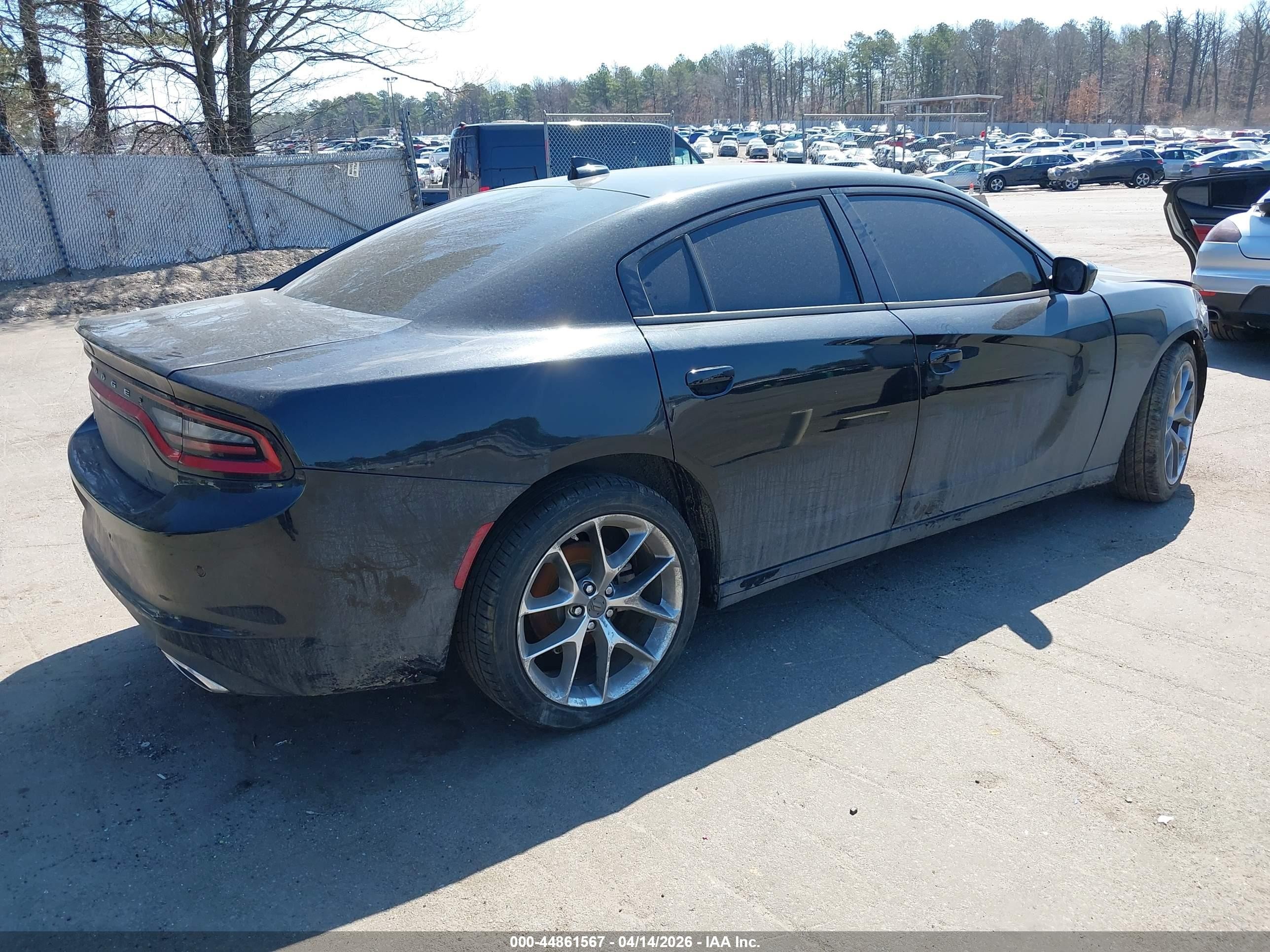 2022 Dodge Charger Sxt Rwd Black vin: 2C3CDXBG6NH178653
