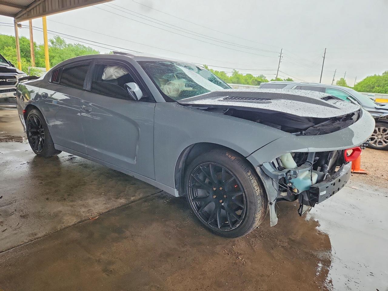 2022 Dodge Charger Sxt Gray vin: 2C3CDXBG6NH197445