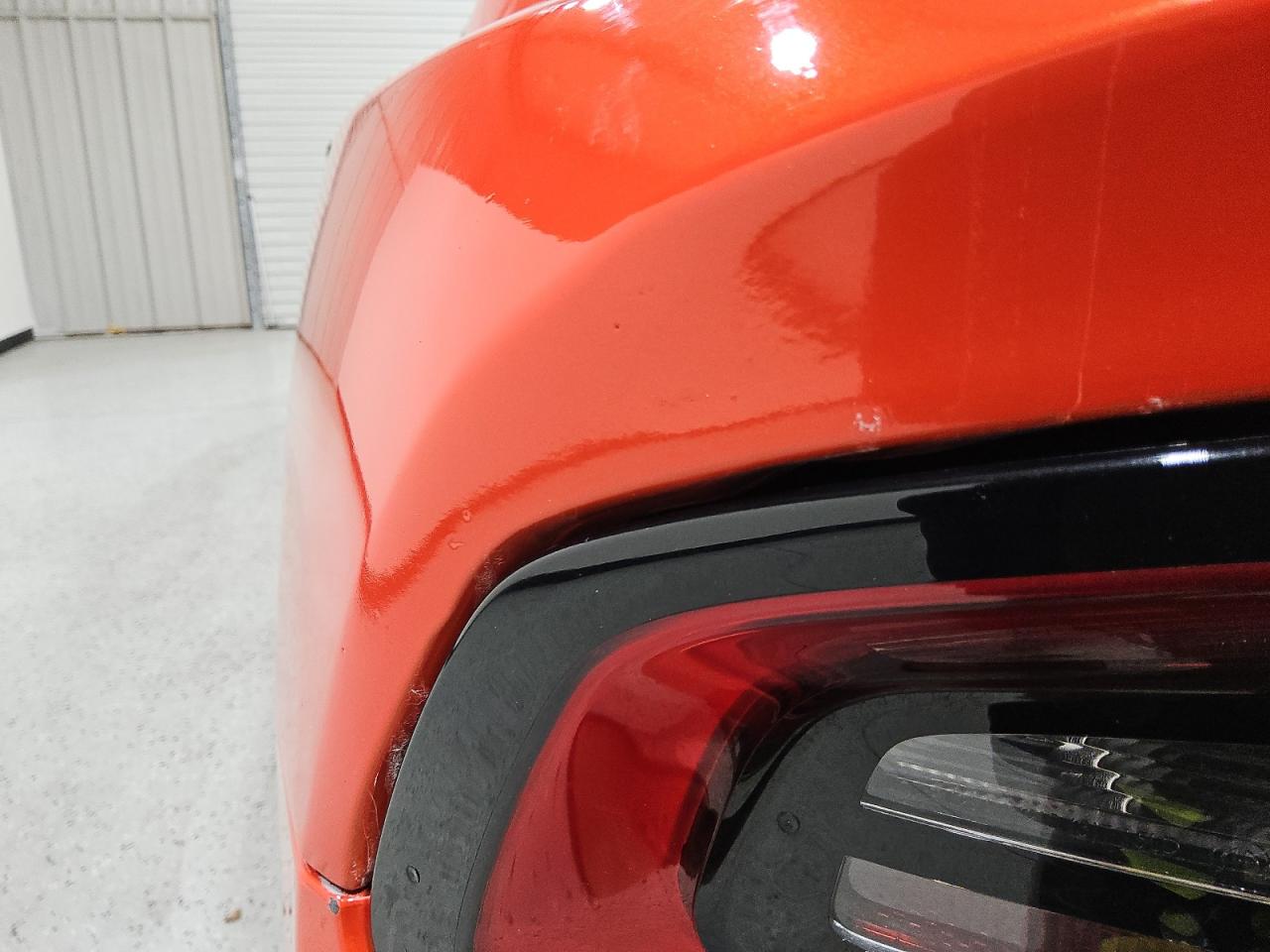 2022 Dodge Charger Sxt Red vin: 2C3CDXBG6NH204698 Damage: Left Qtr Panel, Previous Repair, Substandard Repair