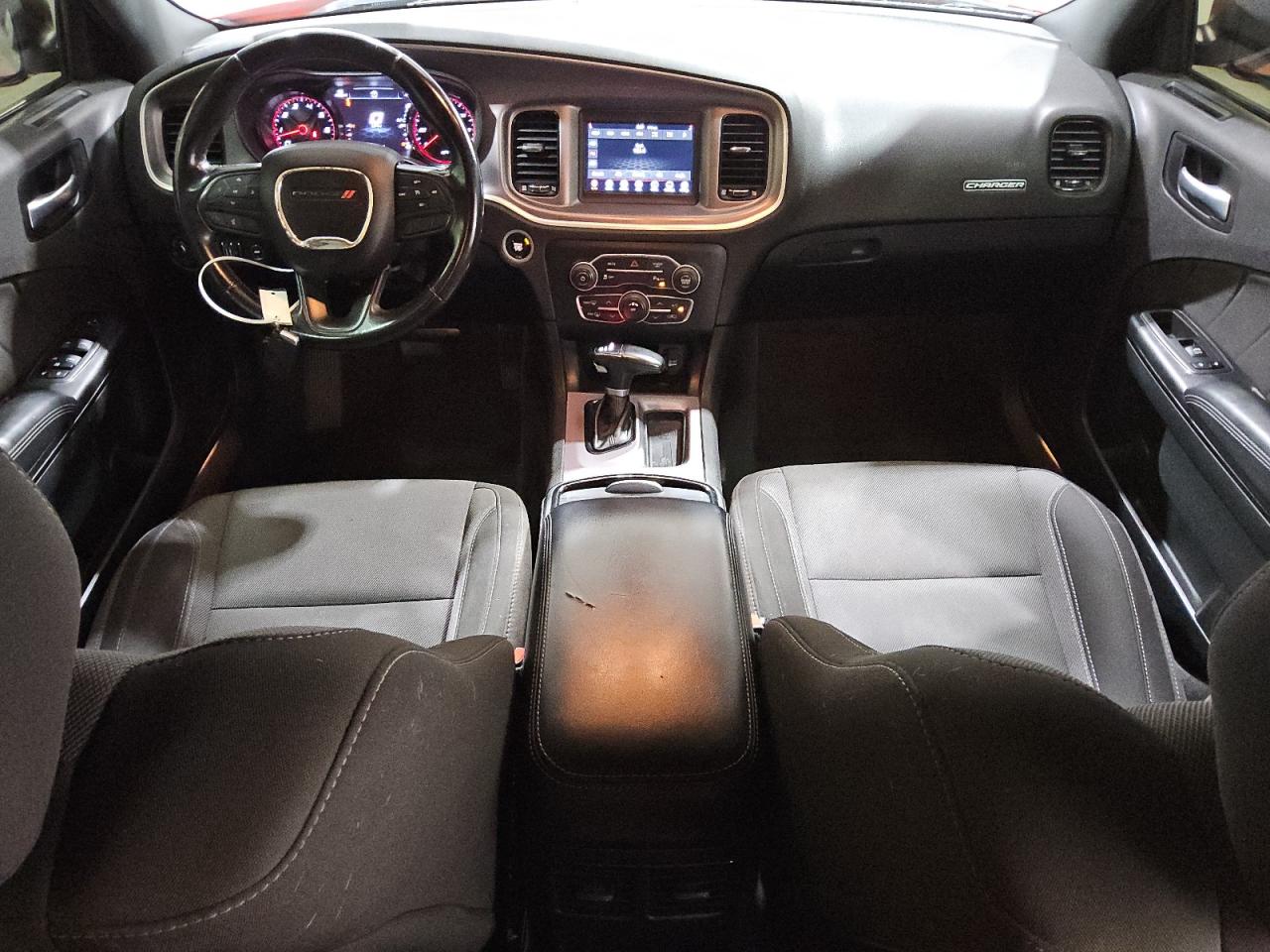 2022 Dodge Charger Sxt Red vin: 2C3CDXBG6NH204698 Damage: Front Center Armrest, Cut, 4 To 5 Inches