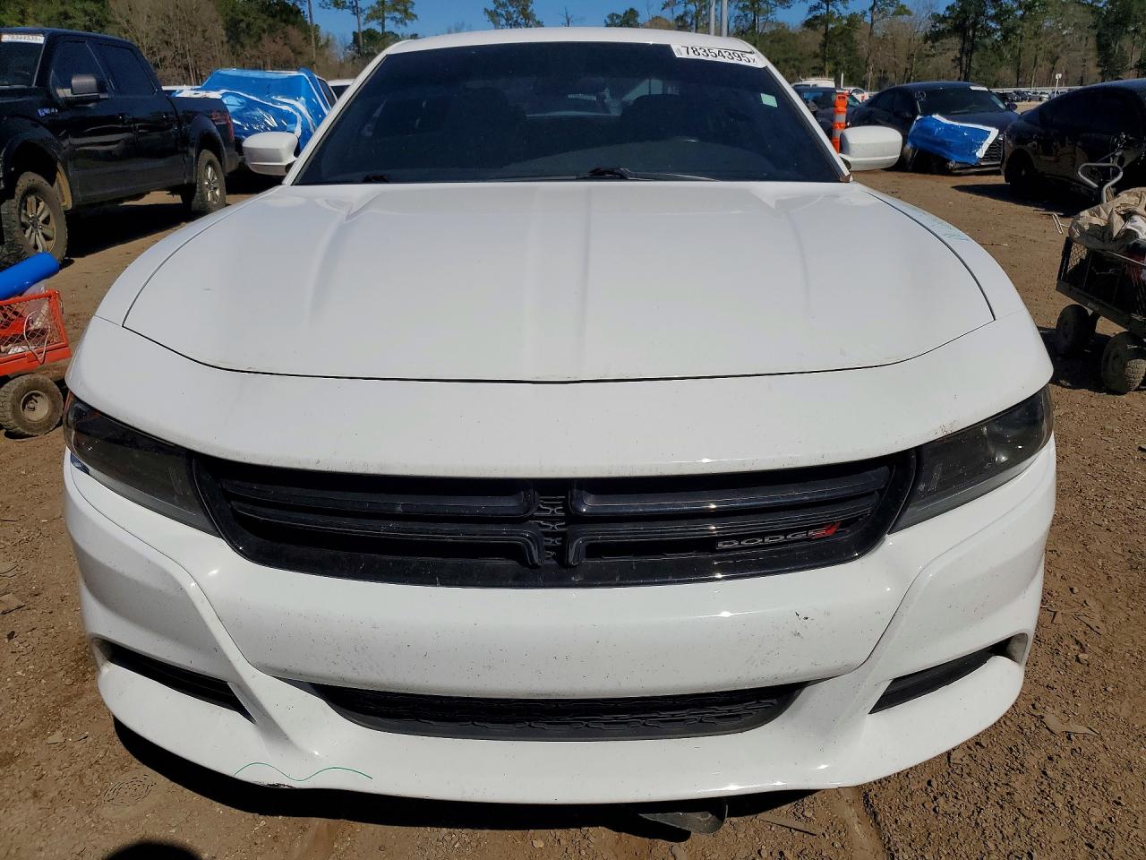 2022 Dodge Charger Sxt White vin: 2C3CDXBG6NH234638