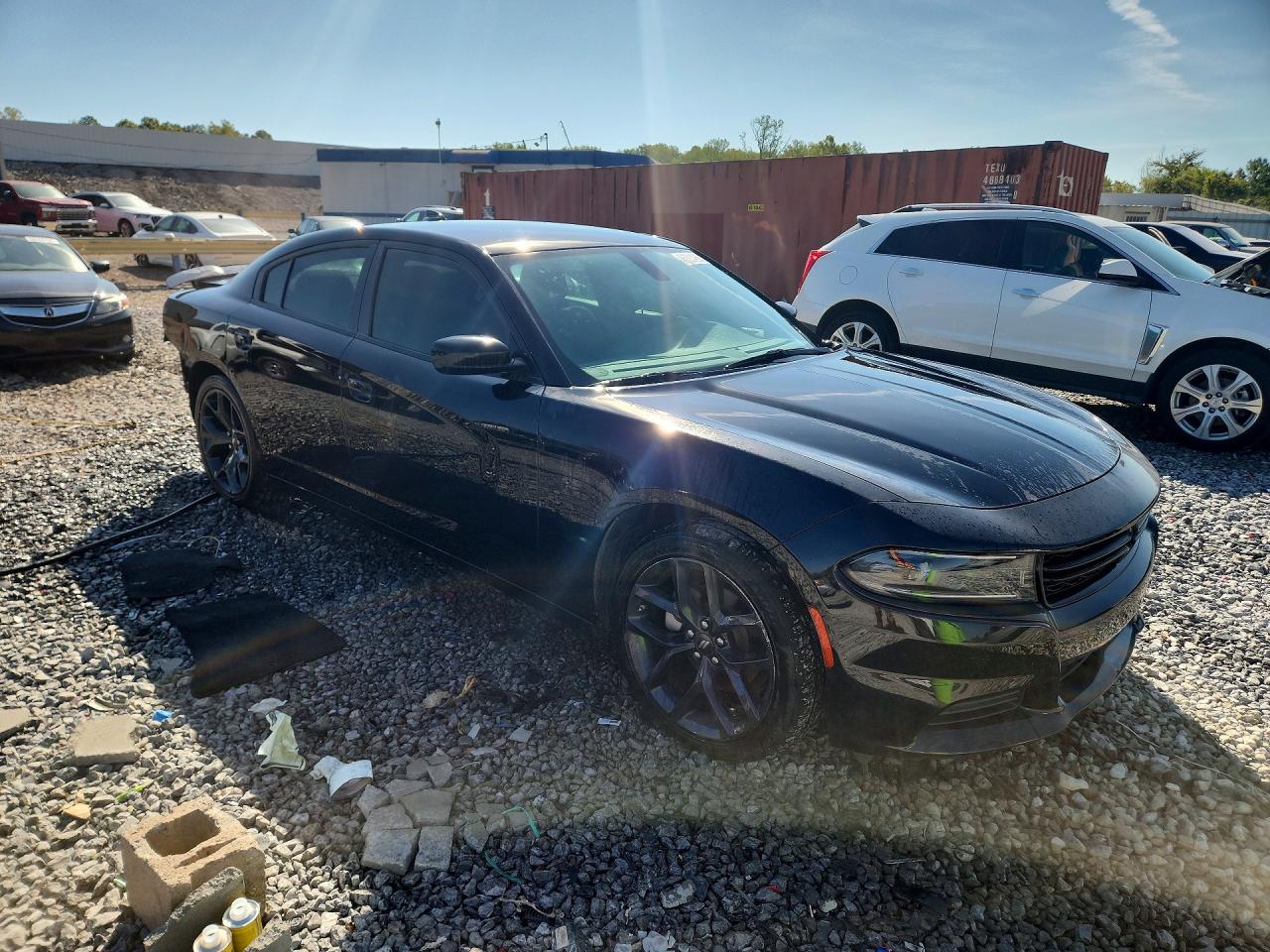 2023 Dodge Charger Sxt Black vin: 2C3CDXBG6PH518855