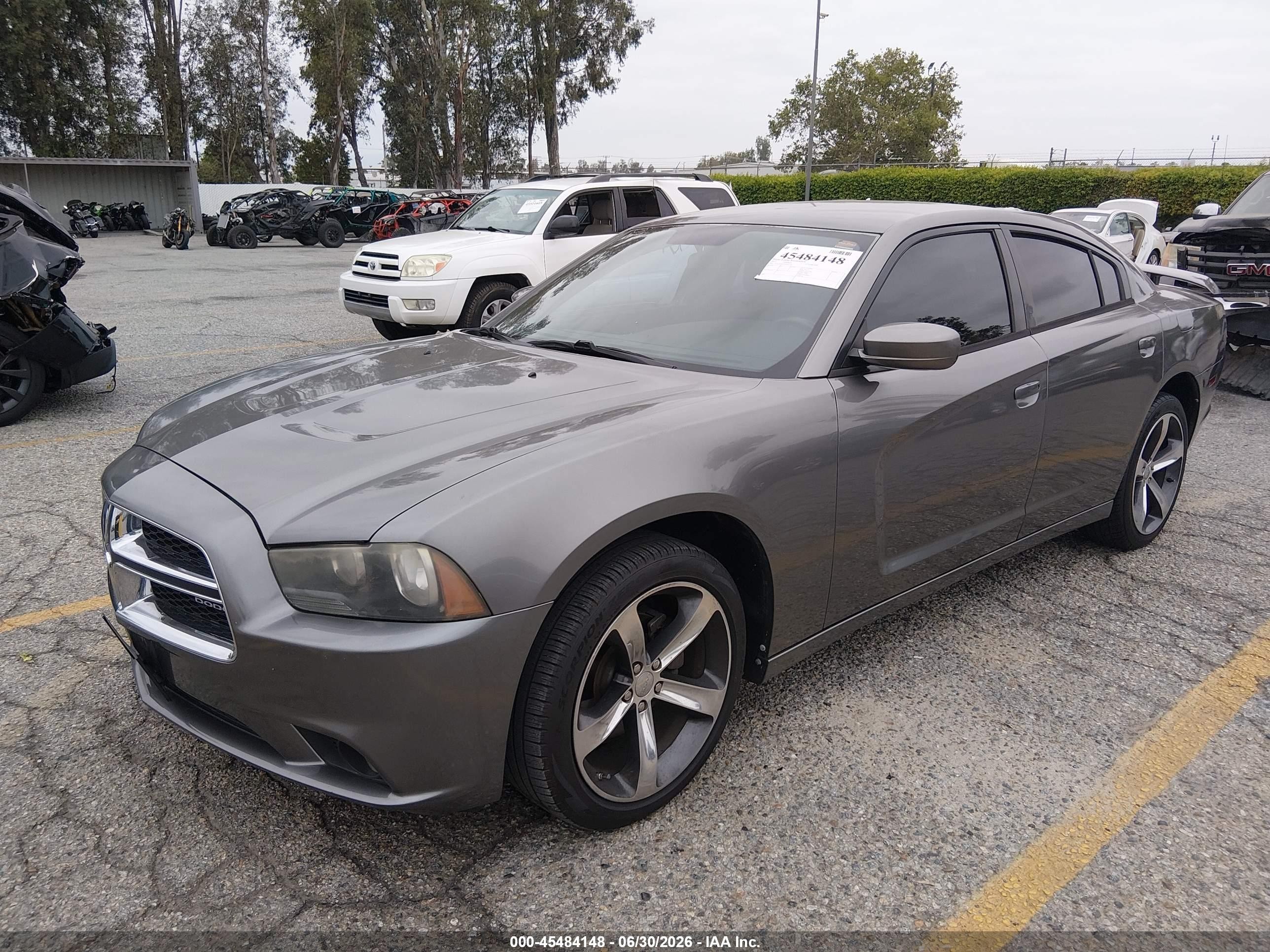 2012 Dodge Charger Se Gray vin: 2C3CDXBG7CH102193