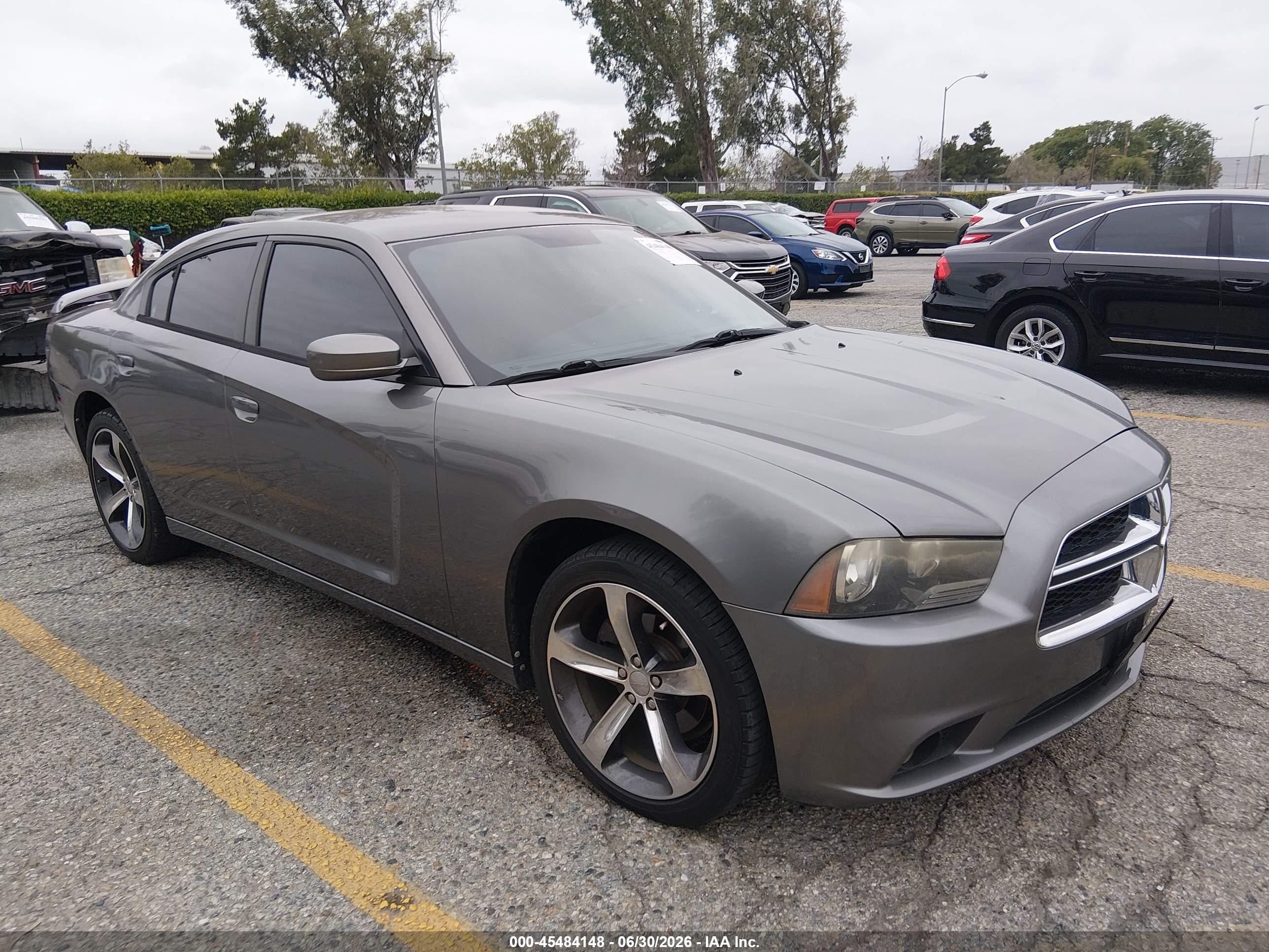 2012 Dodge Charger Se Gray vin: 2C3CDXBG7CH102193