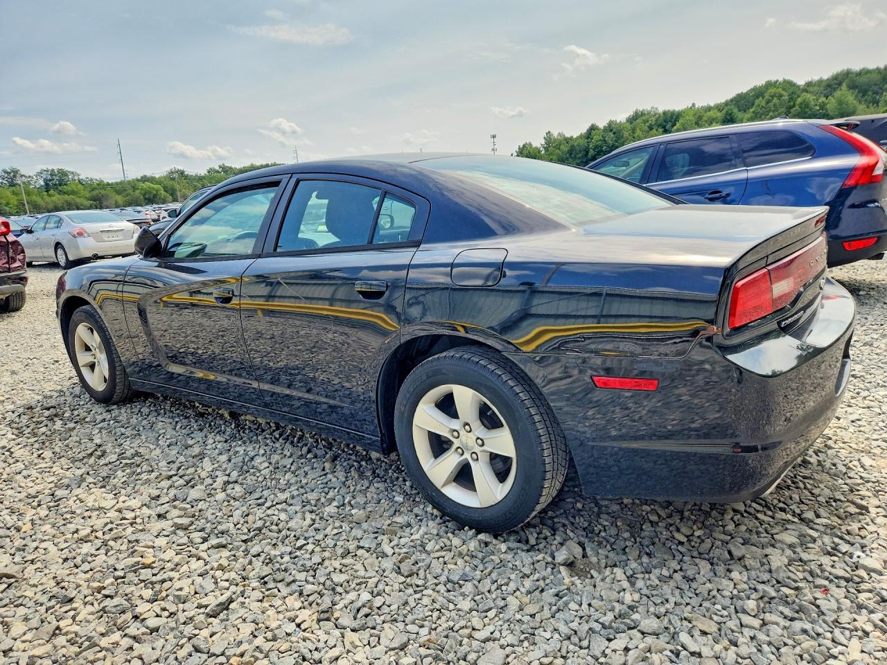 2012 Dodge Charger Se Black vin: 2C3CDXBG7CH111881