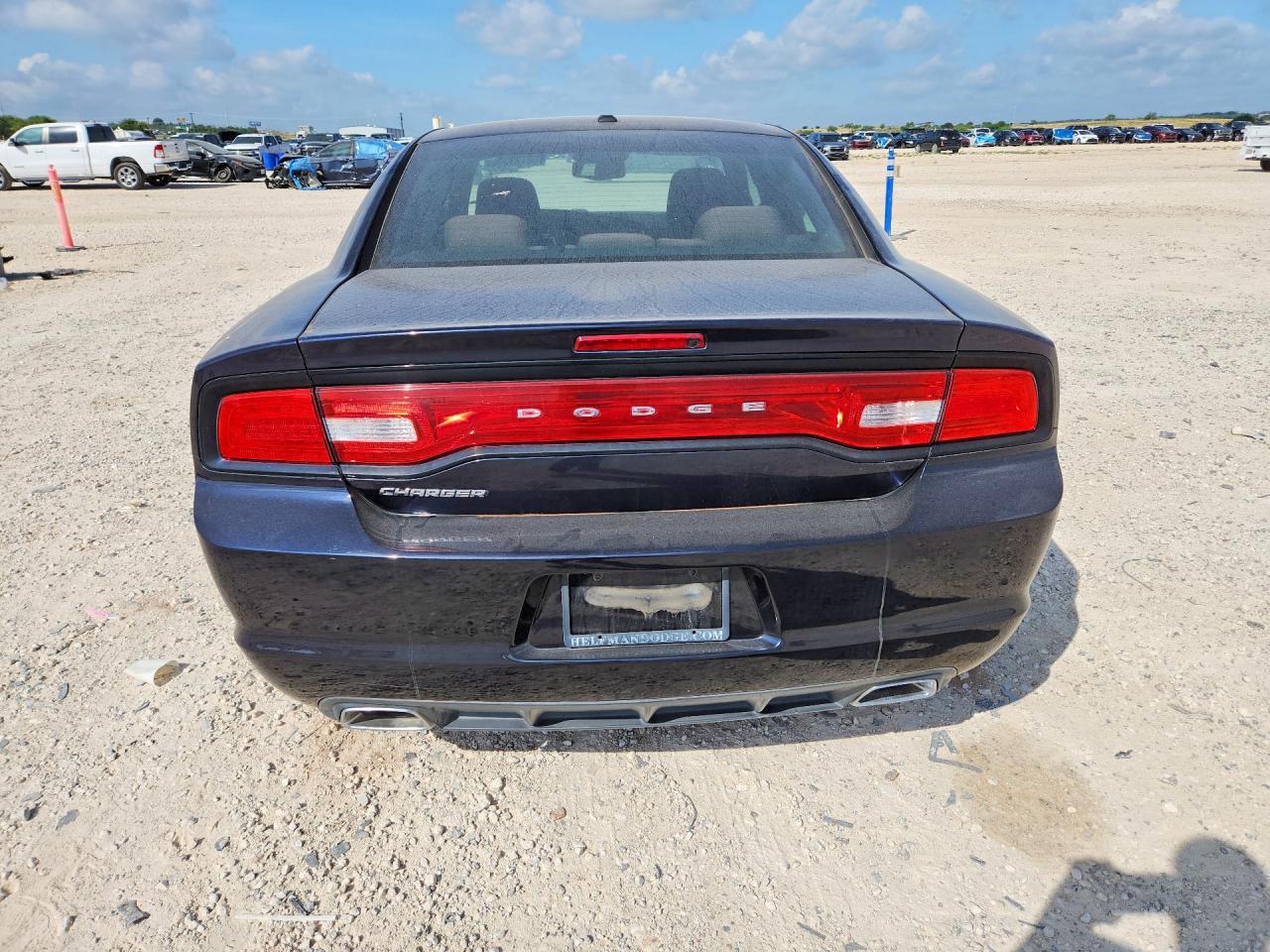 2012 Dodge Charger Se Blue vin: 2C3CDXBG7CH117549