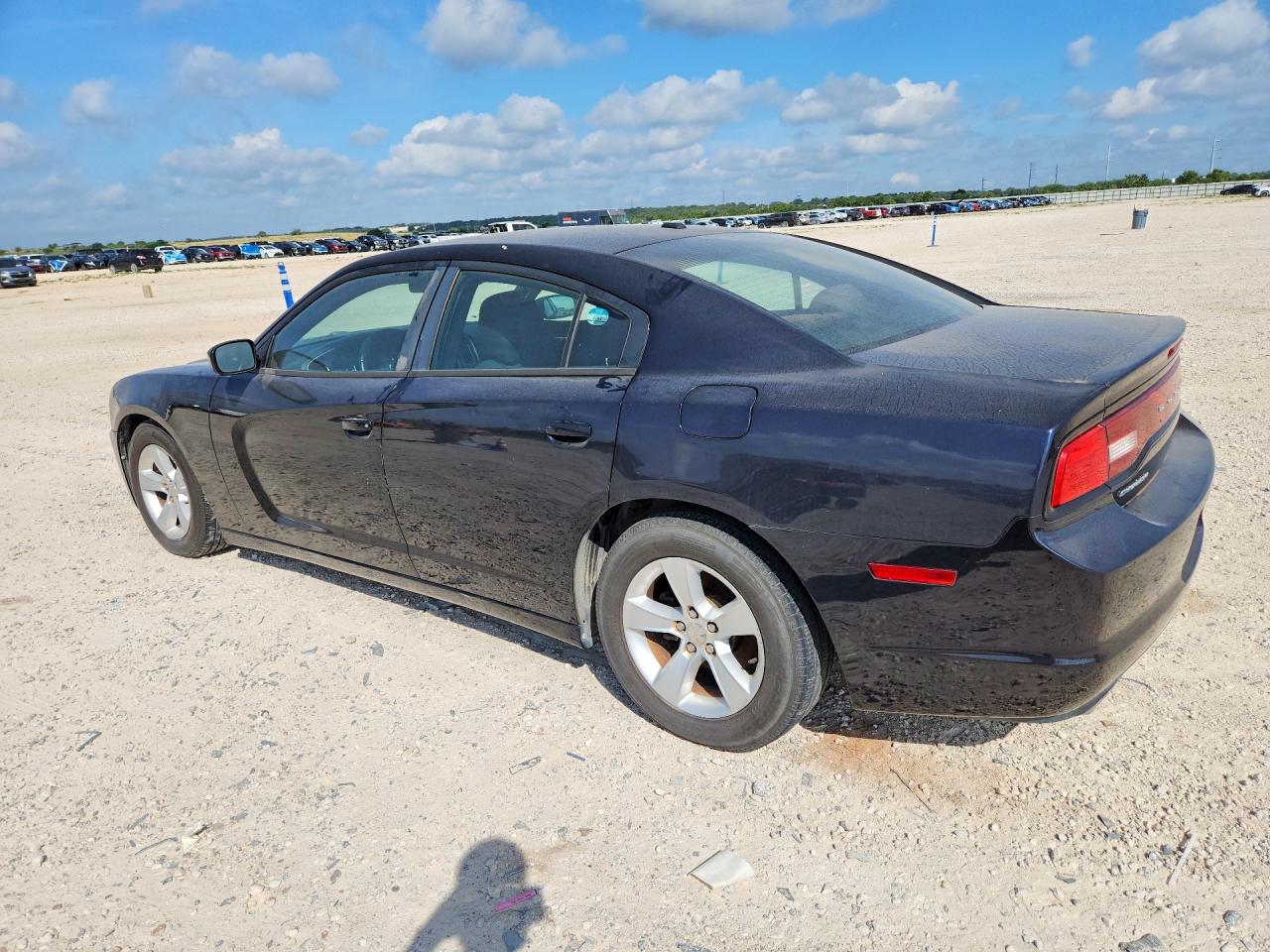 2012 Dodge Charger Se Blue vin: 2C3CDXBG7CH117549