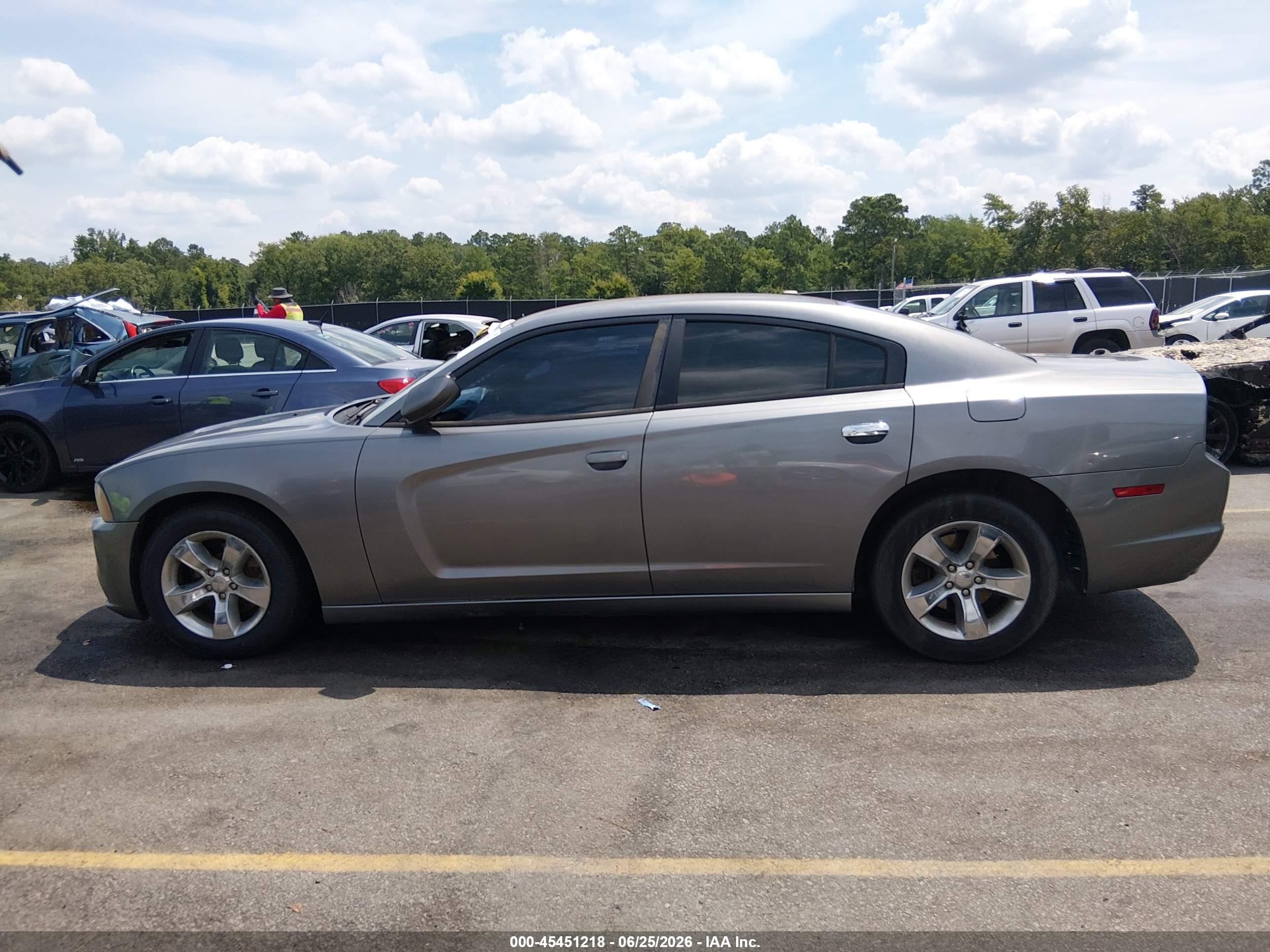 2012 Dodge Charger Se Серый vin: 2C3CDXBG7CH187505