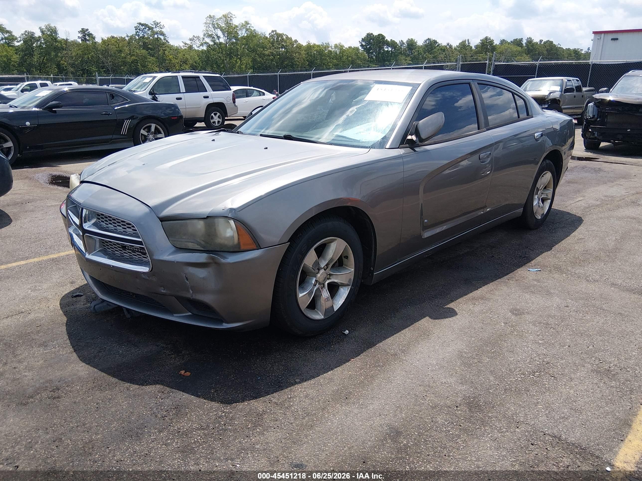 2012 Dodge Charger Se Серый vin: 2C3CDXBG7CH187505