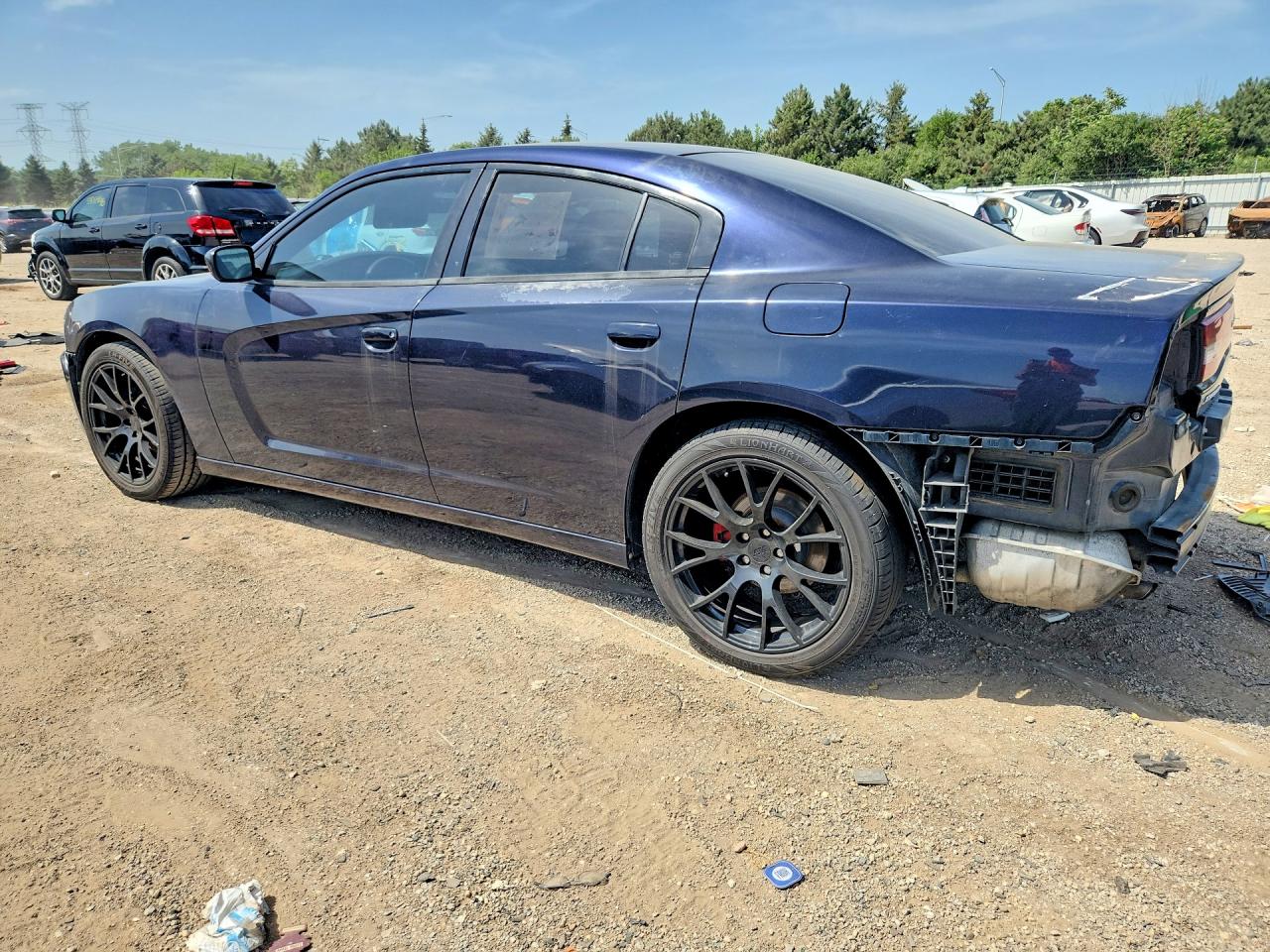 2012 Dodge Charger Se Blue vin: 2C3CDXBG7CH217862