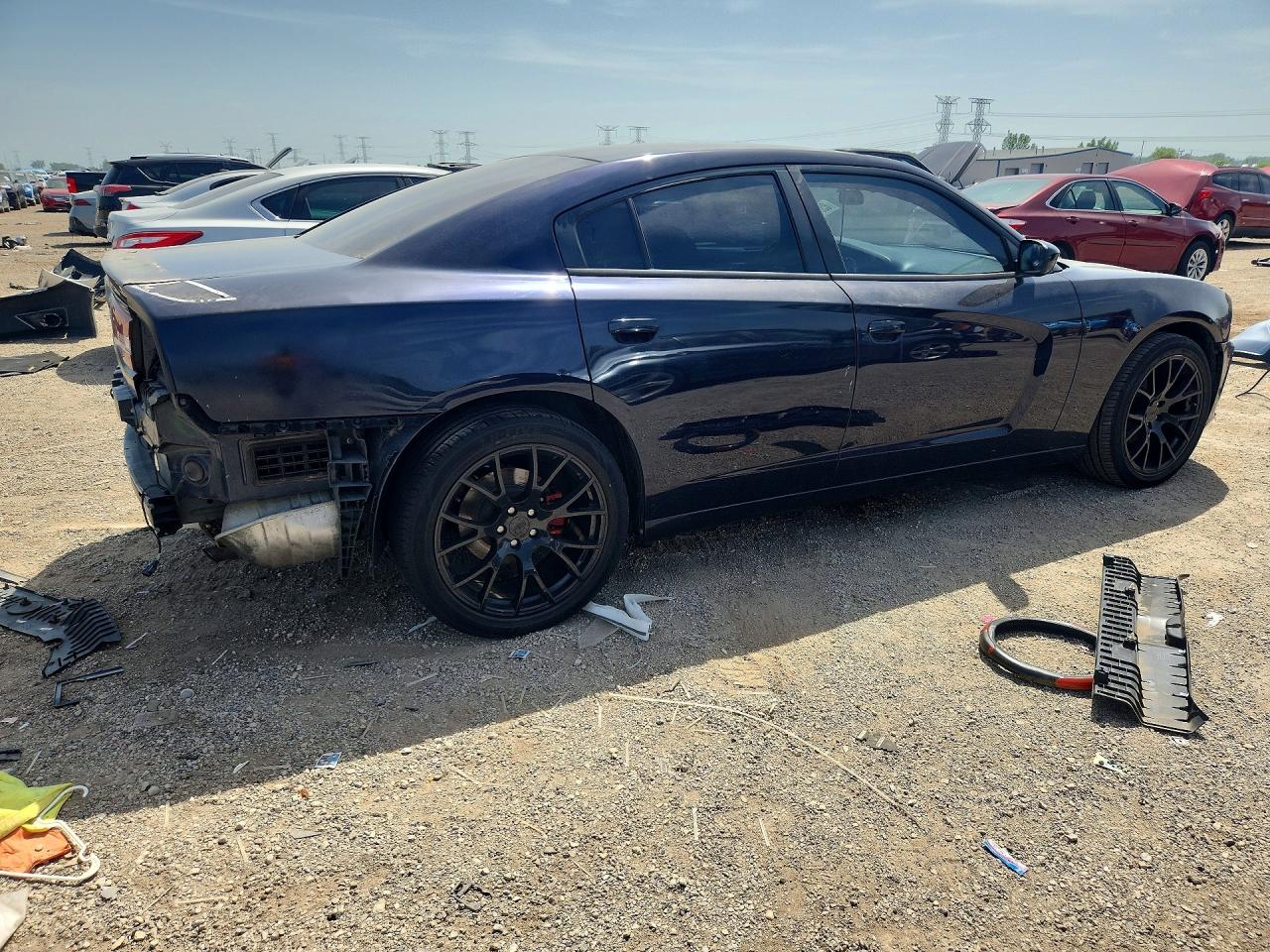 2012 Dodge Charger Se Blue vin: 2C3CDXBG7CH217862
